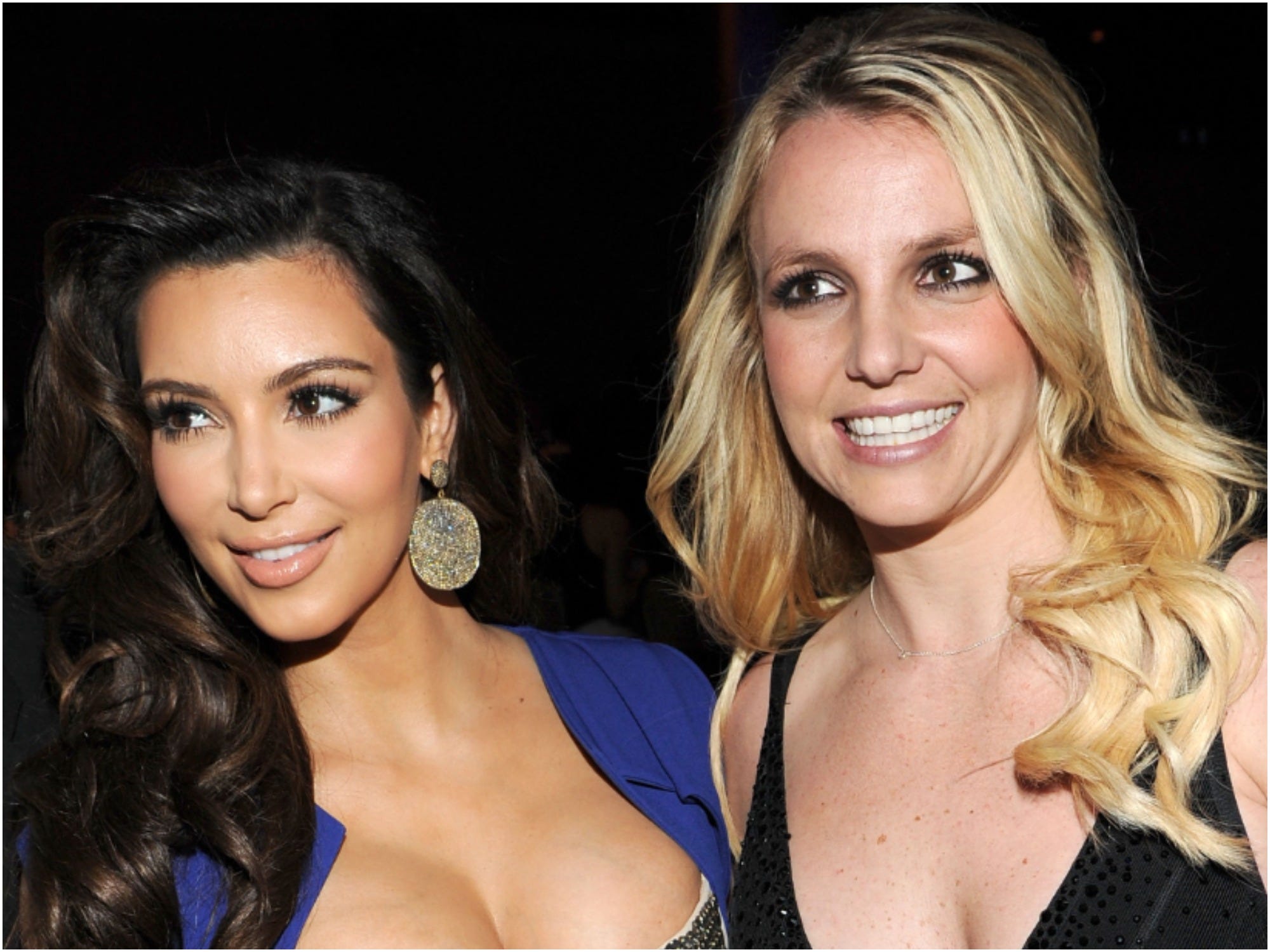 Britney Spears Kim Kardashian