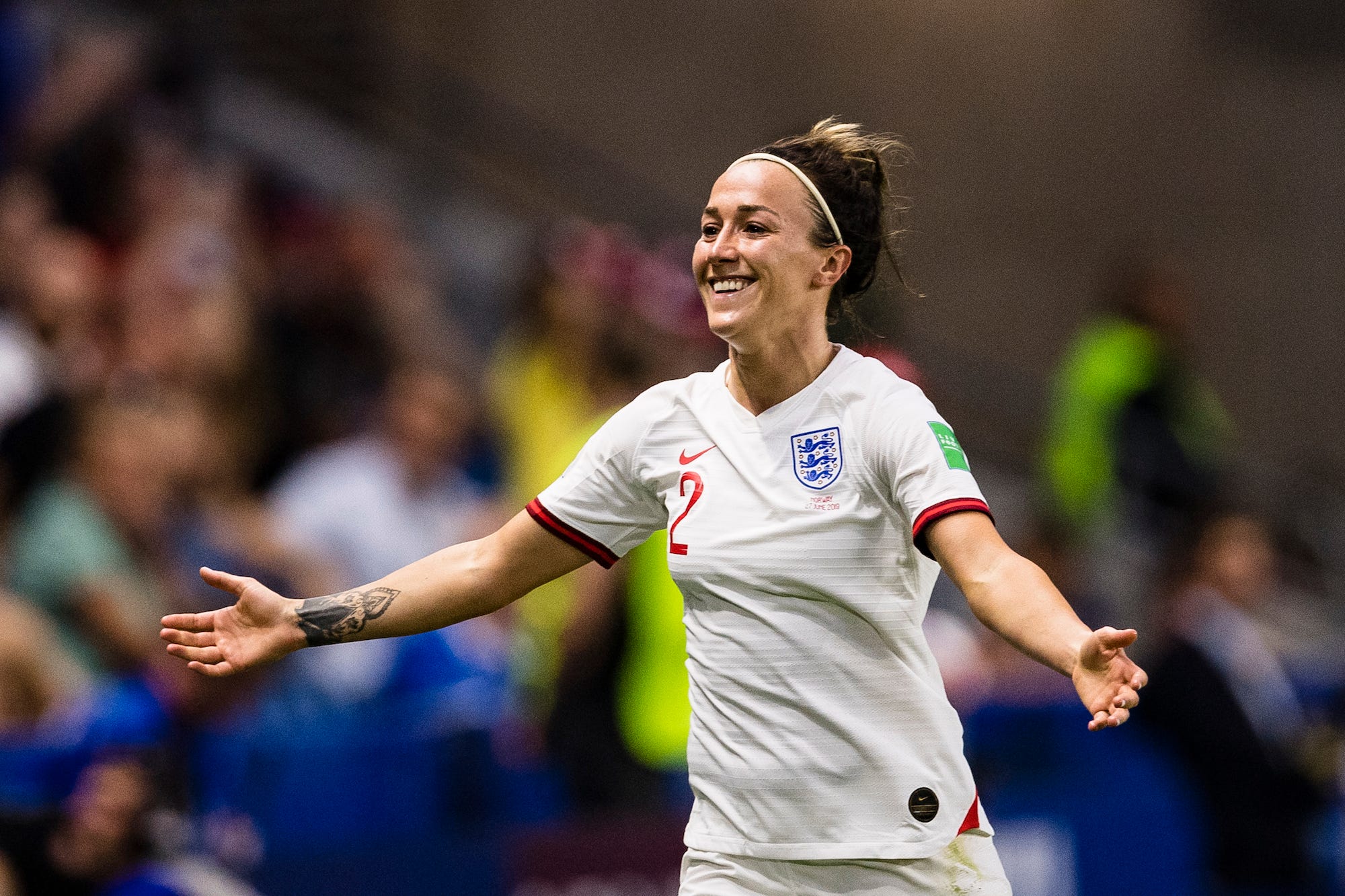 Lucy Bronze at the World Cup 2019