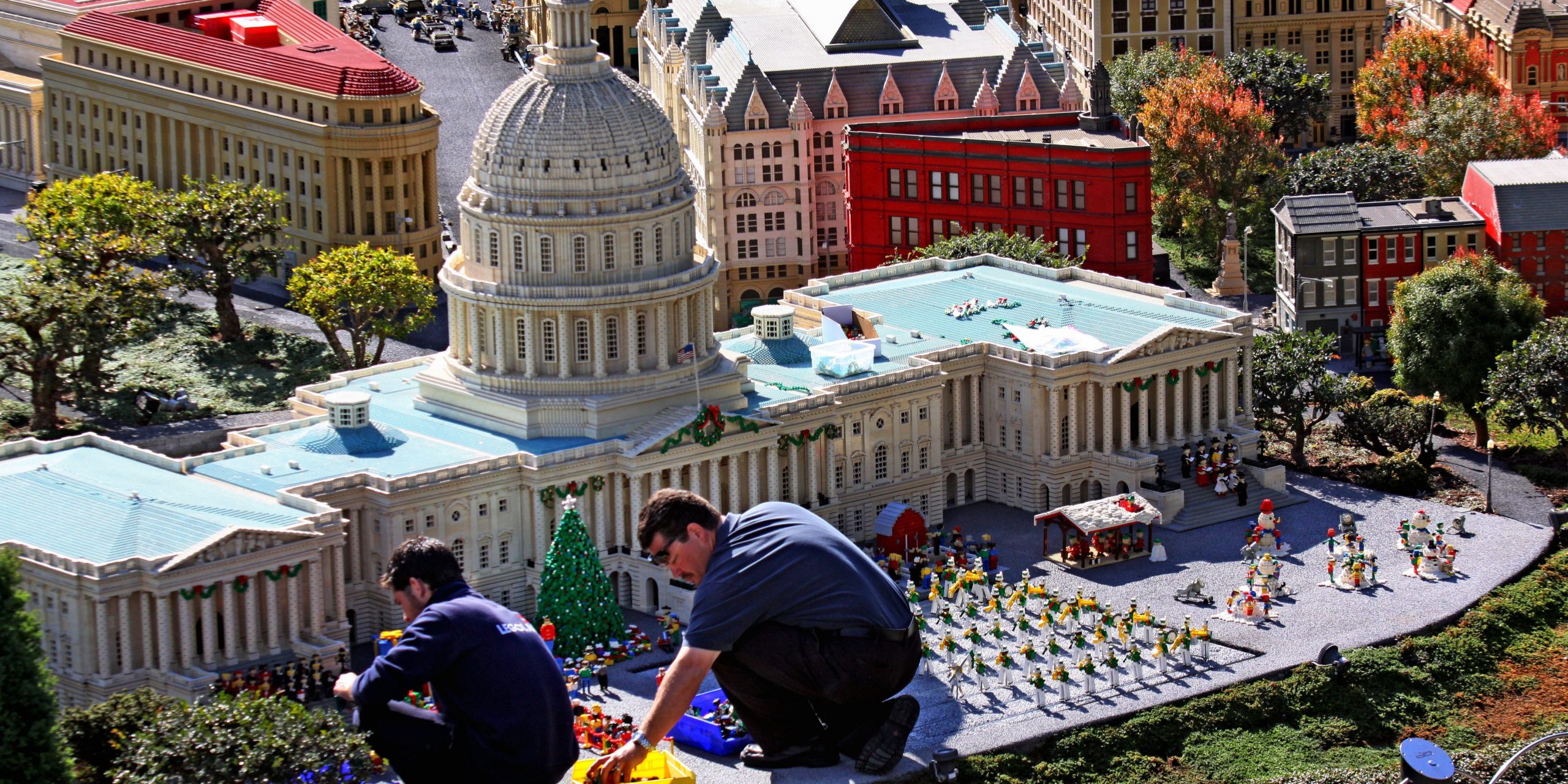 US Capitol made of LEGO