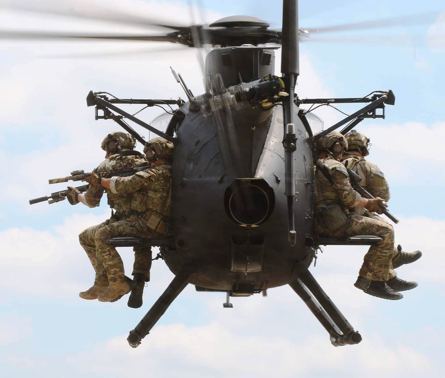 MH-6M Little Bird helicopter Army Rangers