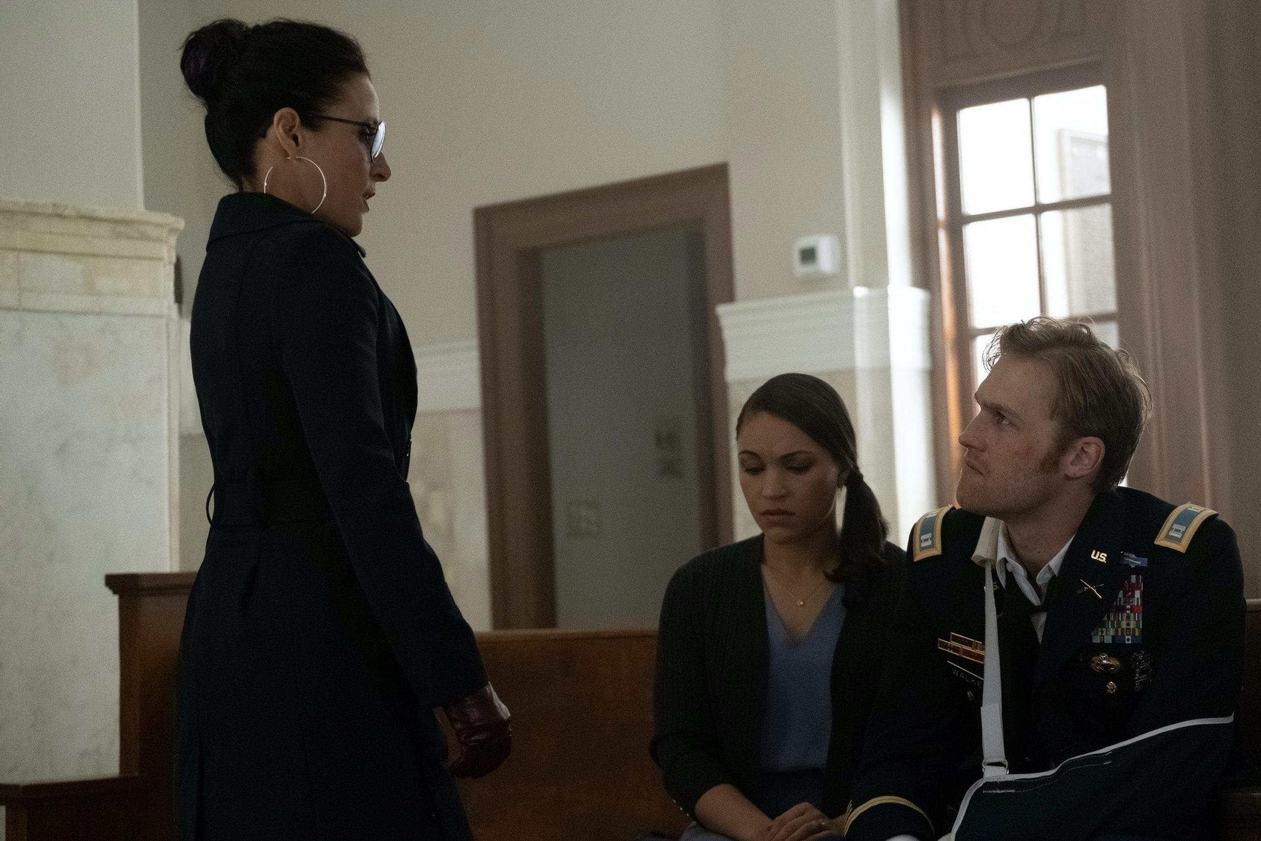 Val, played by Julia Louis-Dreyfus, on episode five of "The Falcon and the Winter Solider."