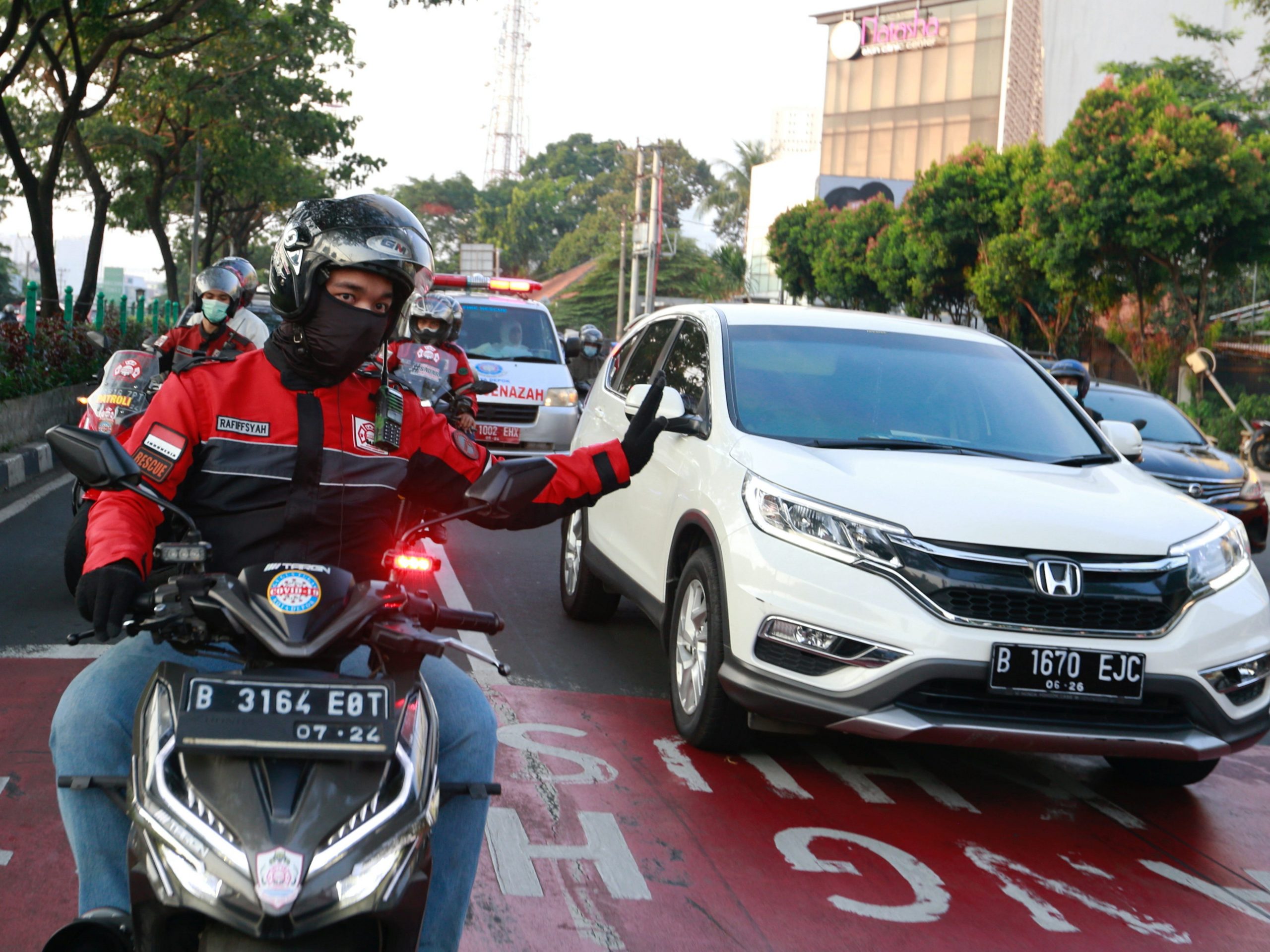 Indonesia Bikers Ambulances