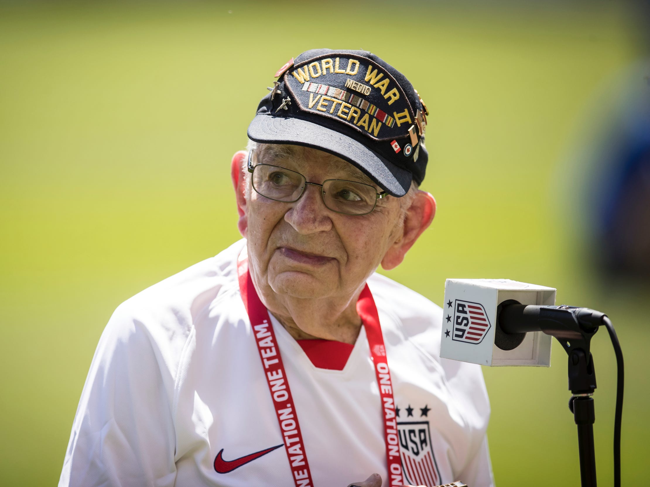 US WWII veteran Pete DuPré.