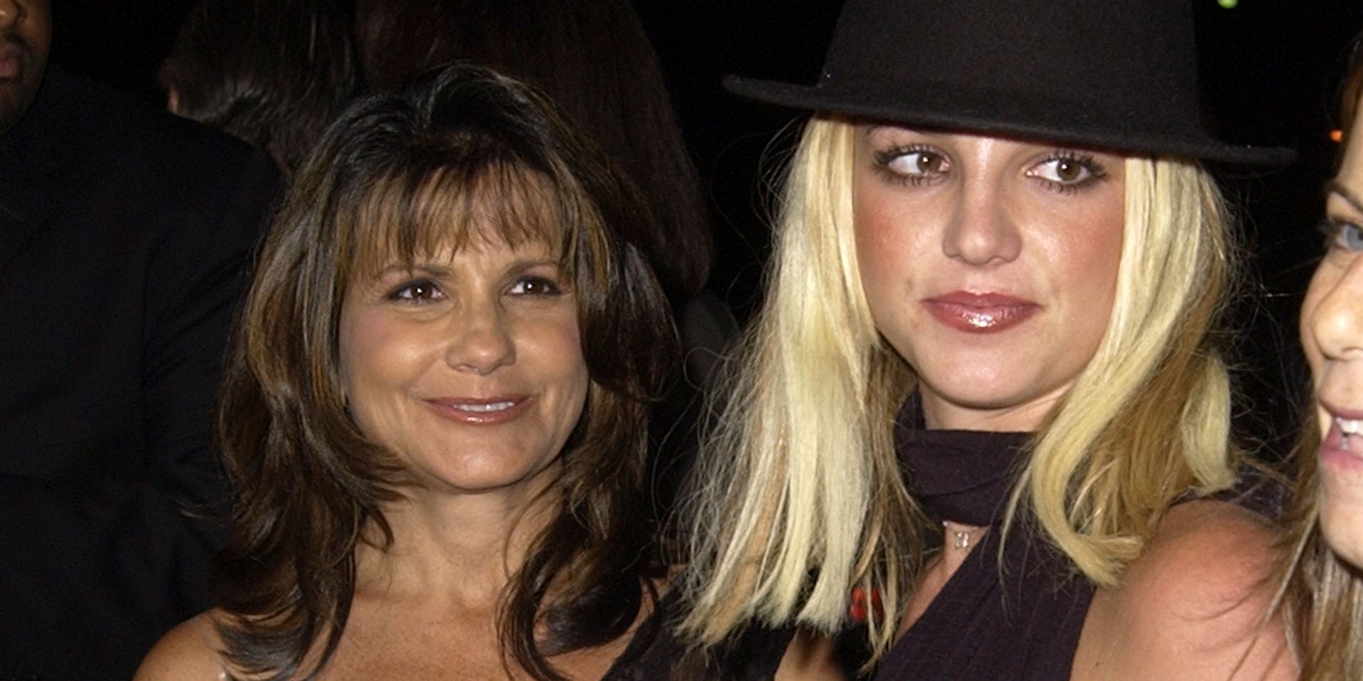 Britney Spears & mother Lynn Spears during "The Four Feathers" Premiere at Mann Village Theatre in Westwood, California, in 2002.