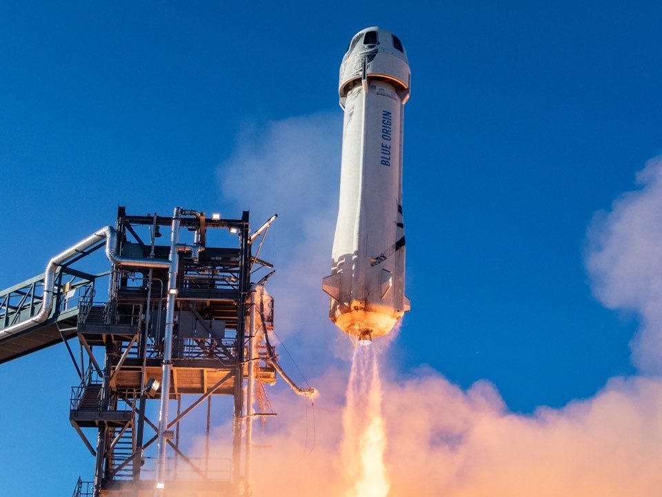 blue origin new shepard rocket launch
