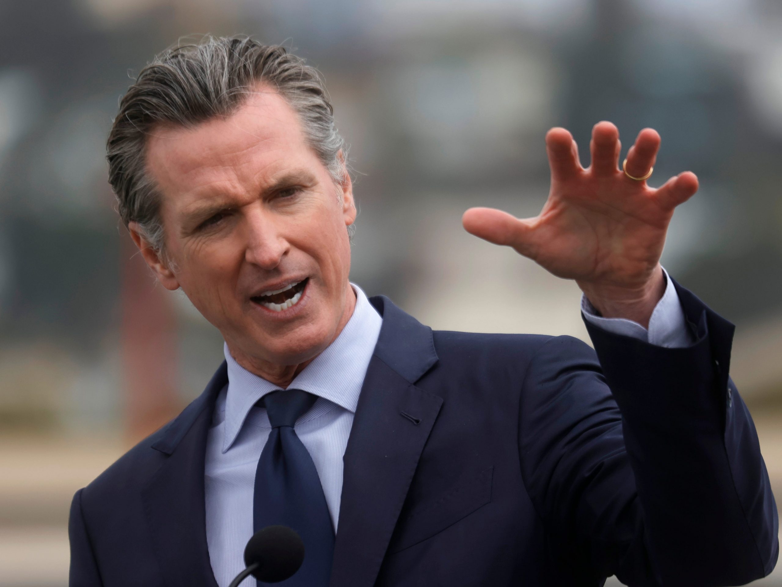 California Gov. Gavin Newsom.