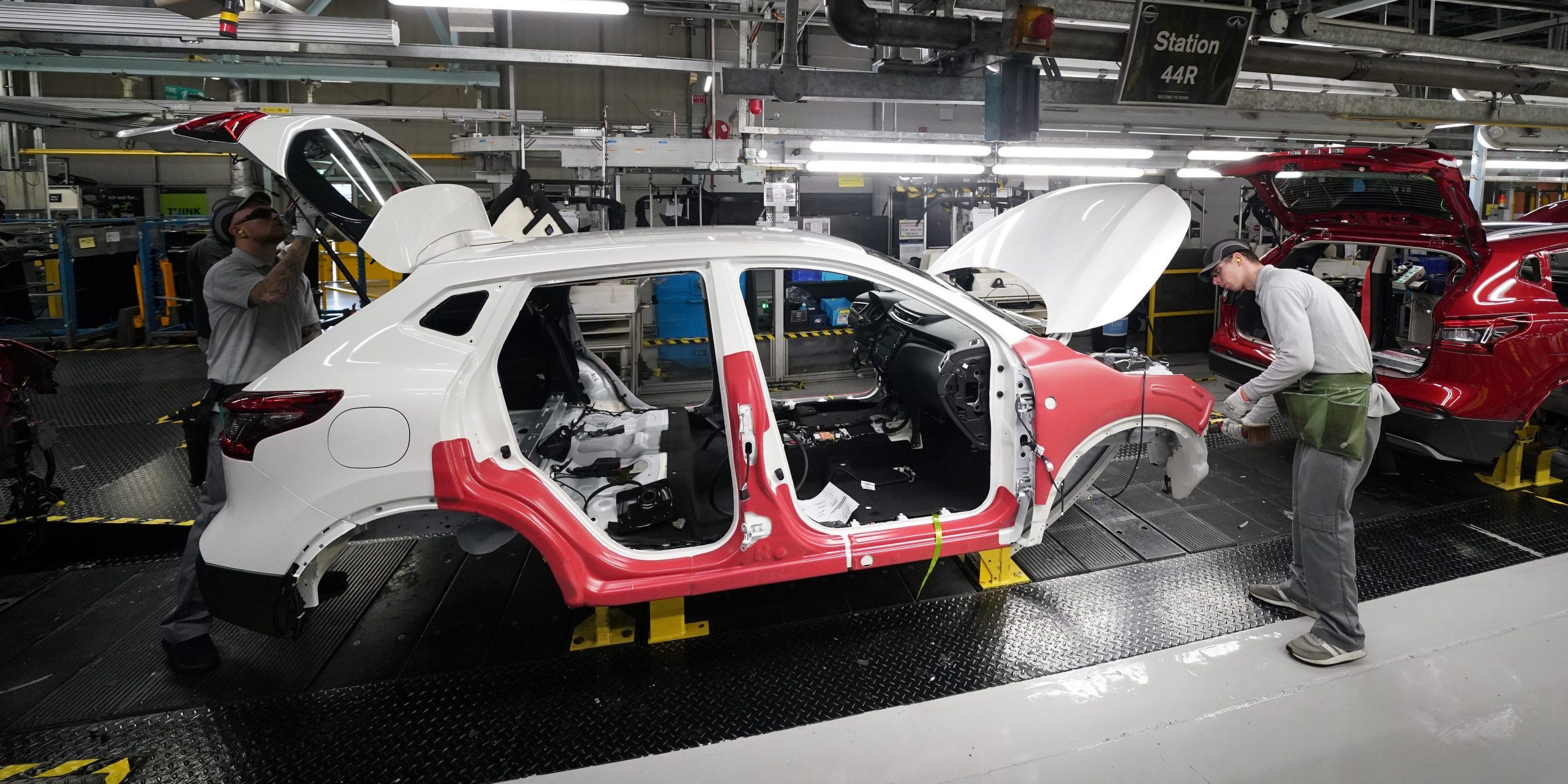 Nissan car factory UK