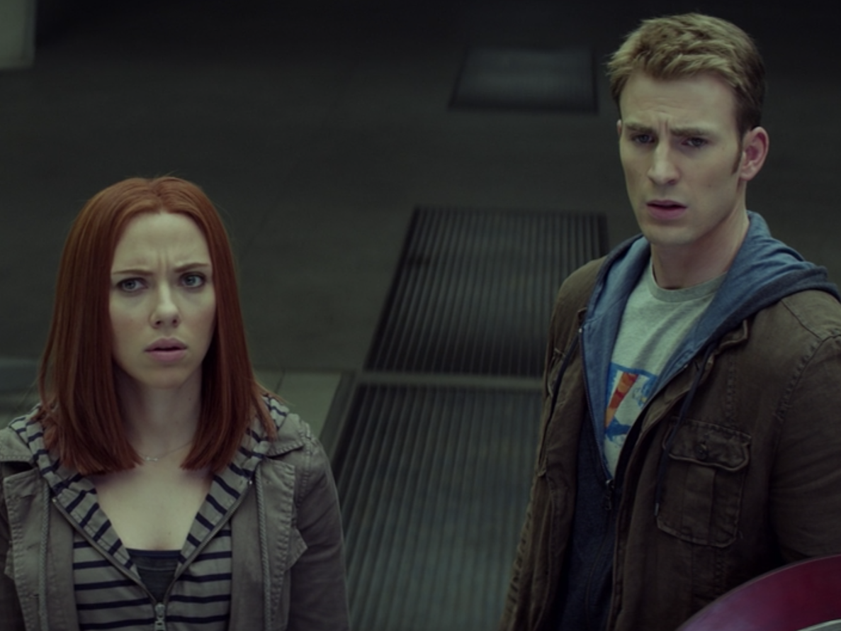 black widow captain america winter soldier