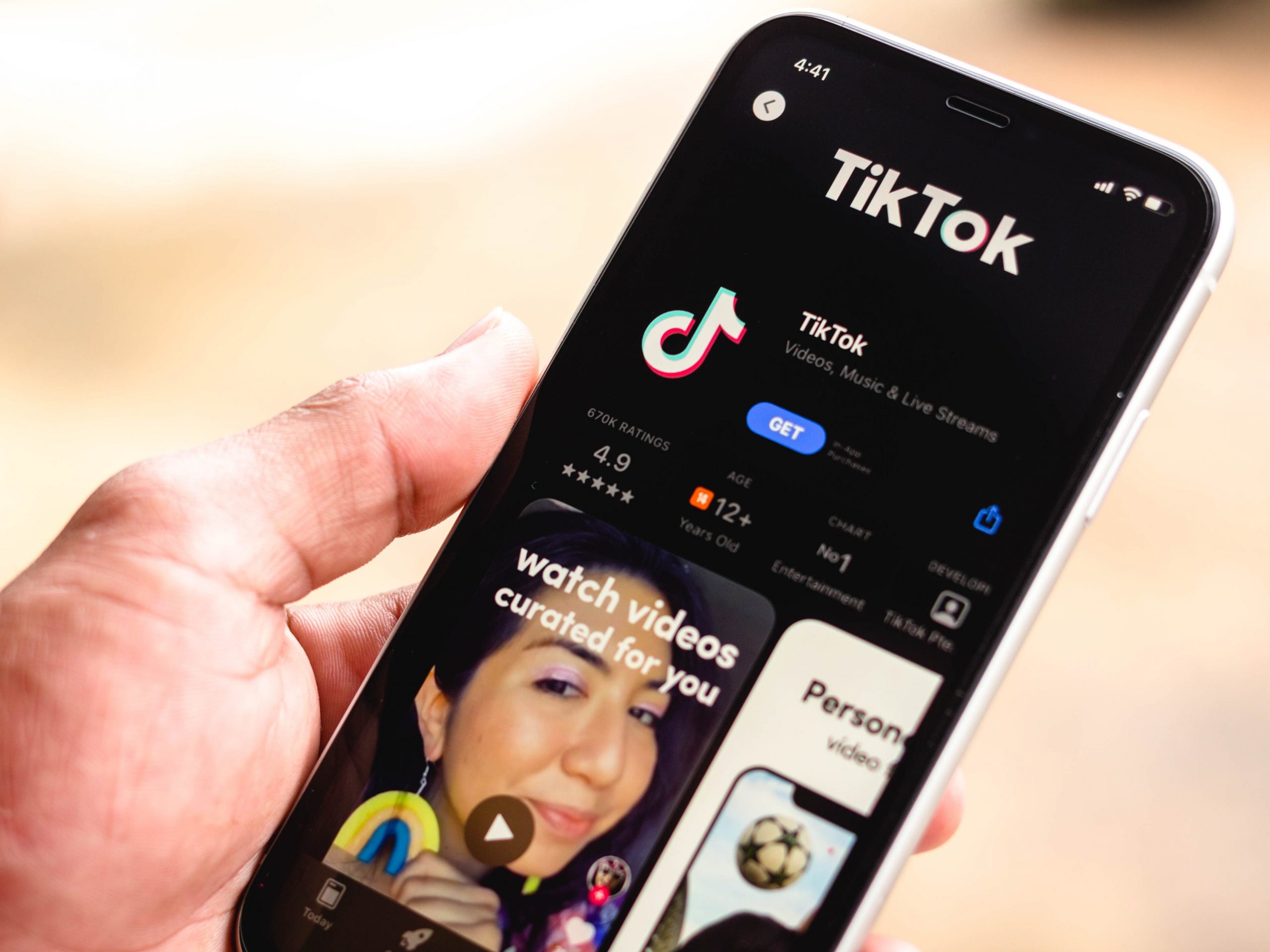 TikTok app