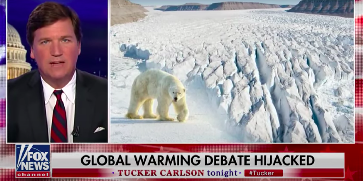 Tucker Carlson on climate change