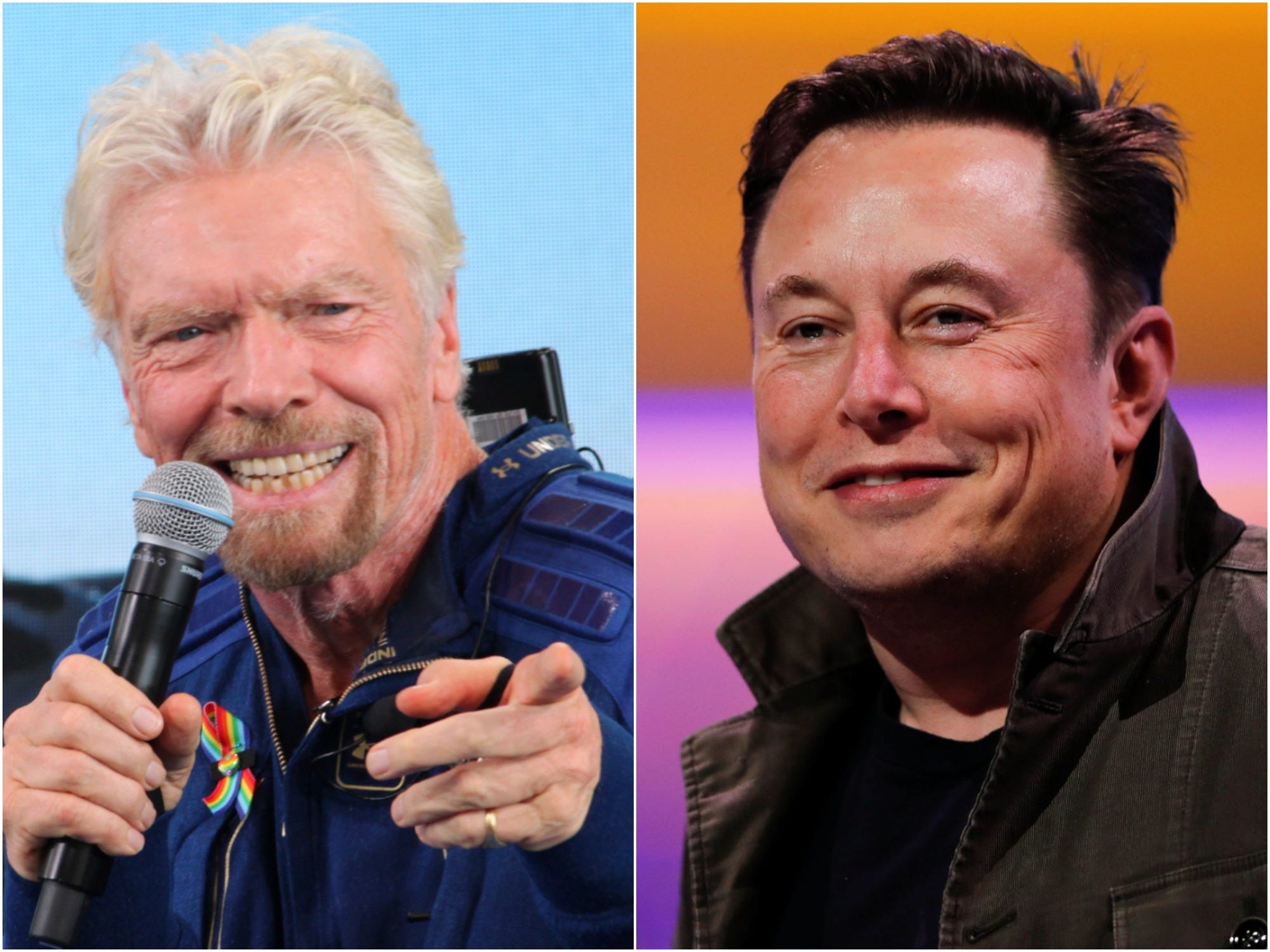 richard branson elon musk side by side headshots