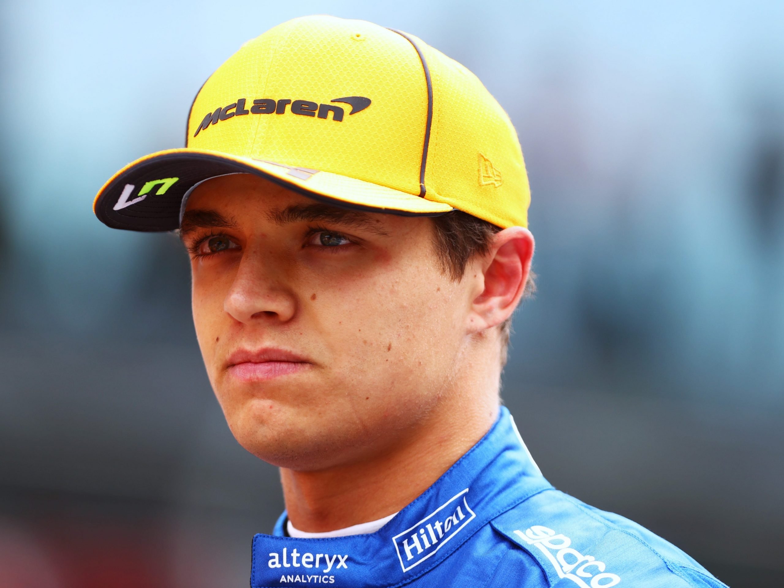 McLaren Formula One driver Lando Norris at the Austrian Grand Prix