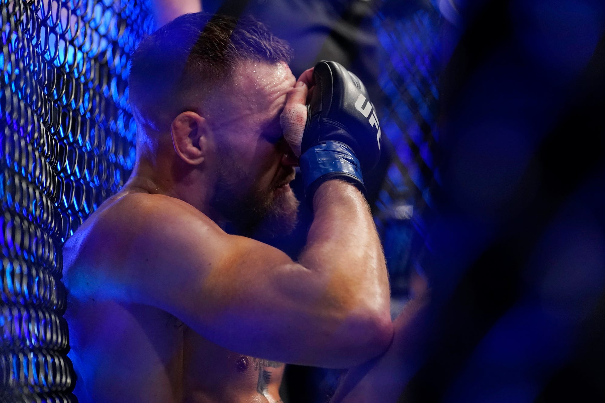 Conor McGregor was in distress when he broke his leg at UFC 264.