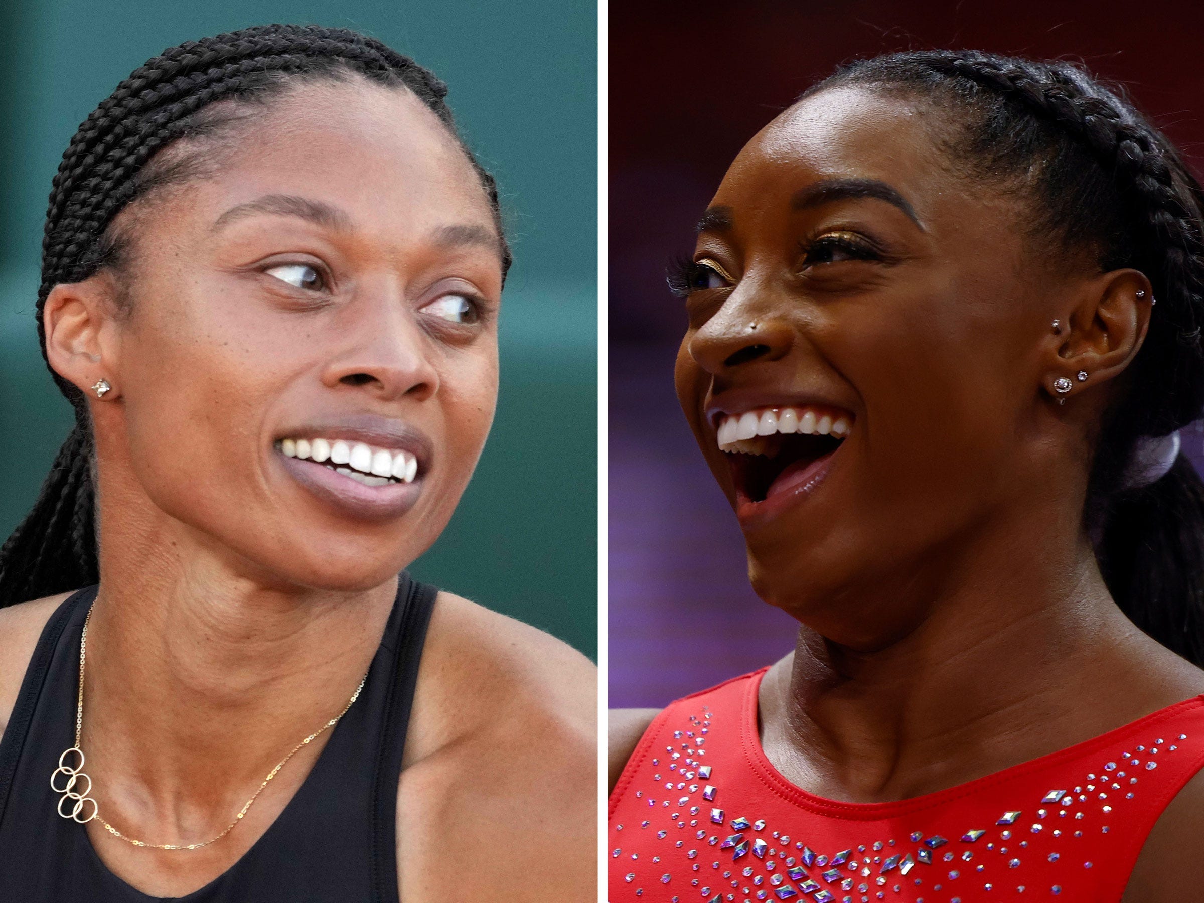 Simone Biles Met Olympic Sprinter Allyson Felix Over FaceTime After The ...