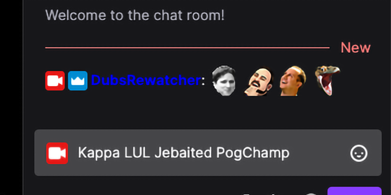 Emotes chat Text Emoticons