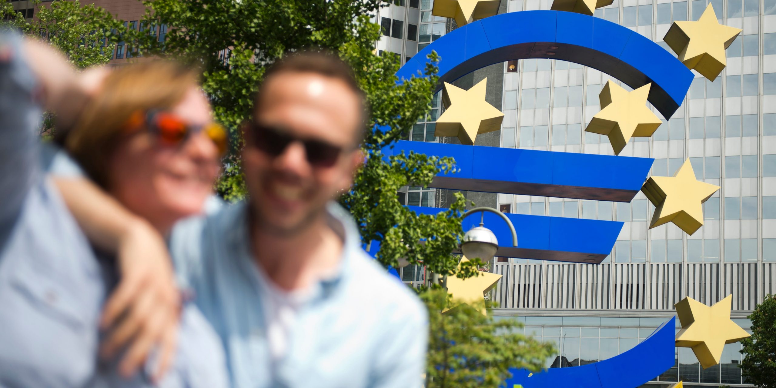 Eurozone euro symbol