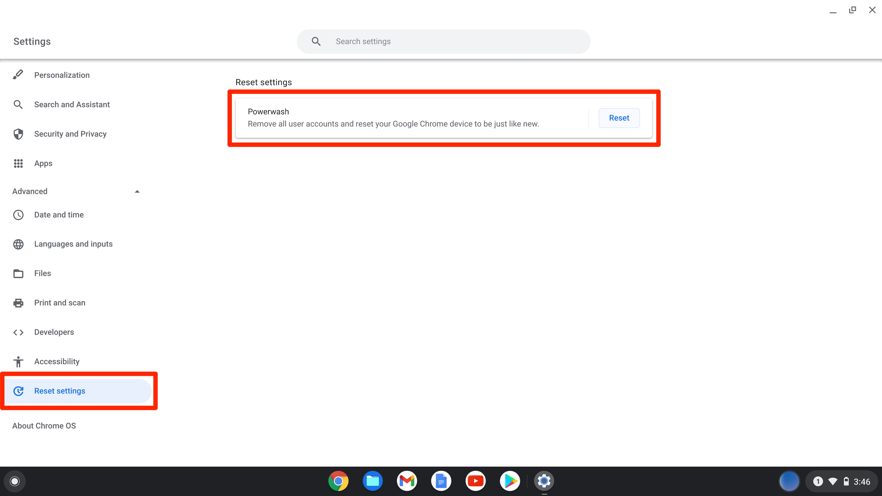 How to 'Powerwash' your Chromebook and reset all of its data