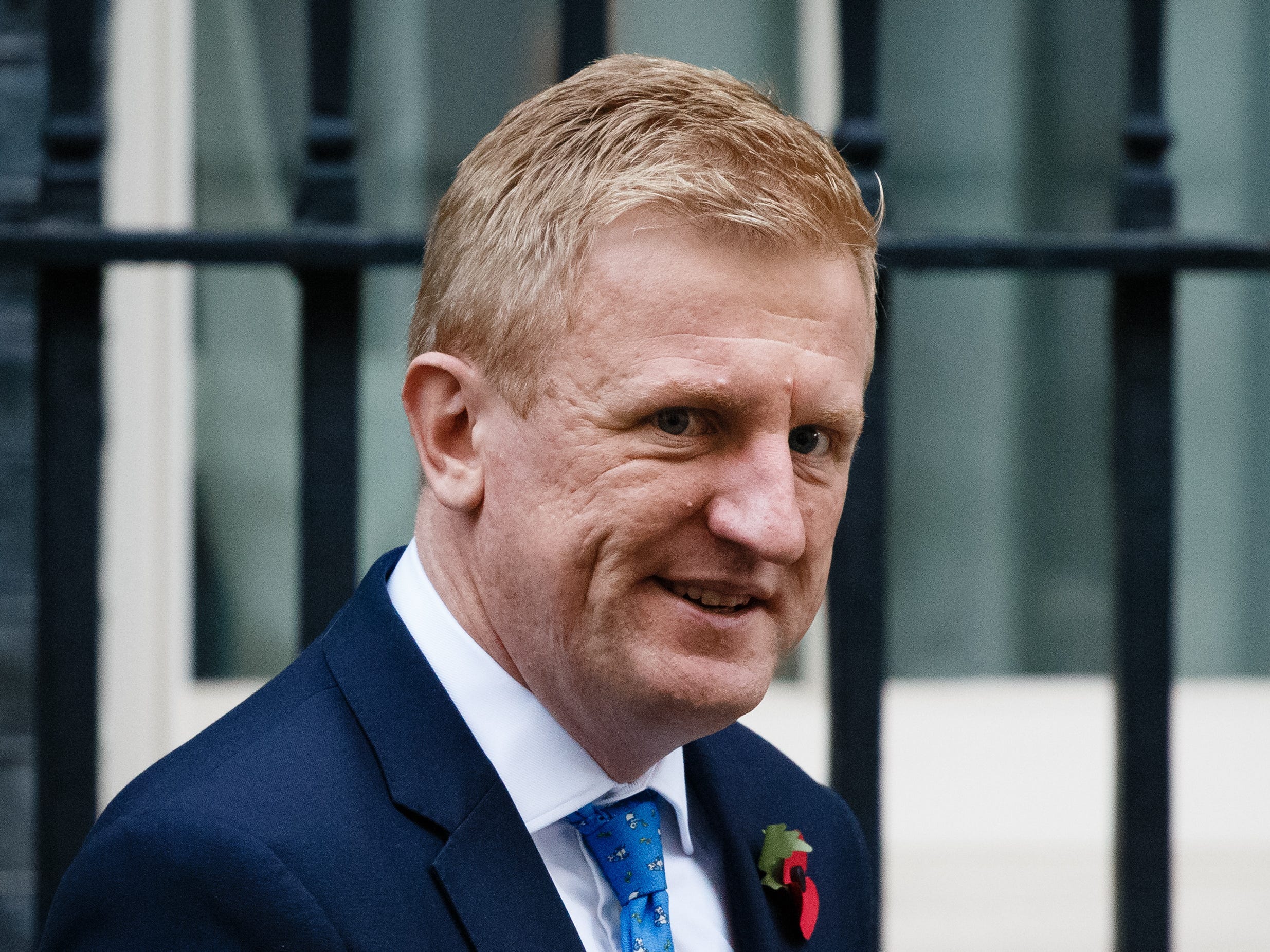 Secretary of State for Digital, Culture, Media and Sport Oliver Dowden, Conservative Party MP for Hertsmere, leaves 10 Downing Street in London.