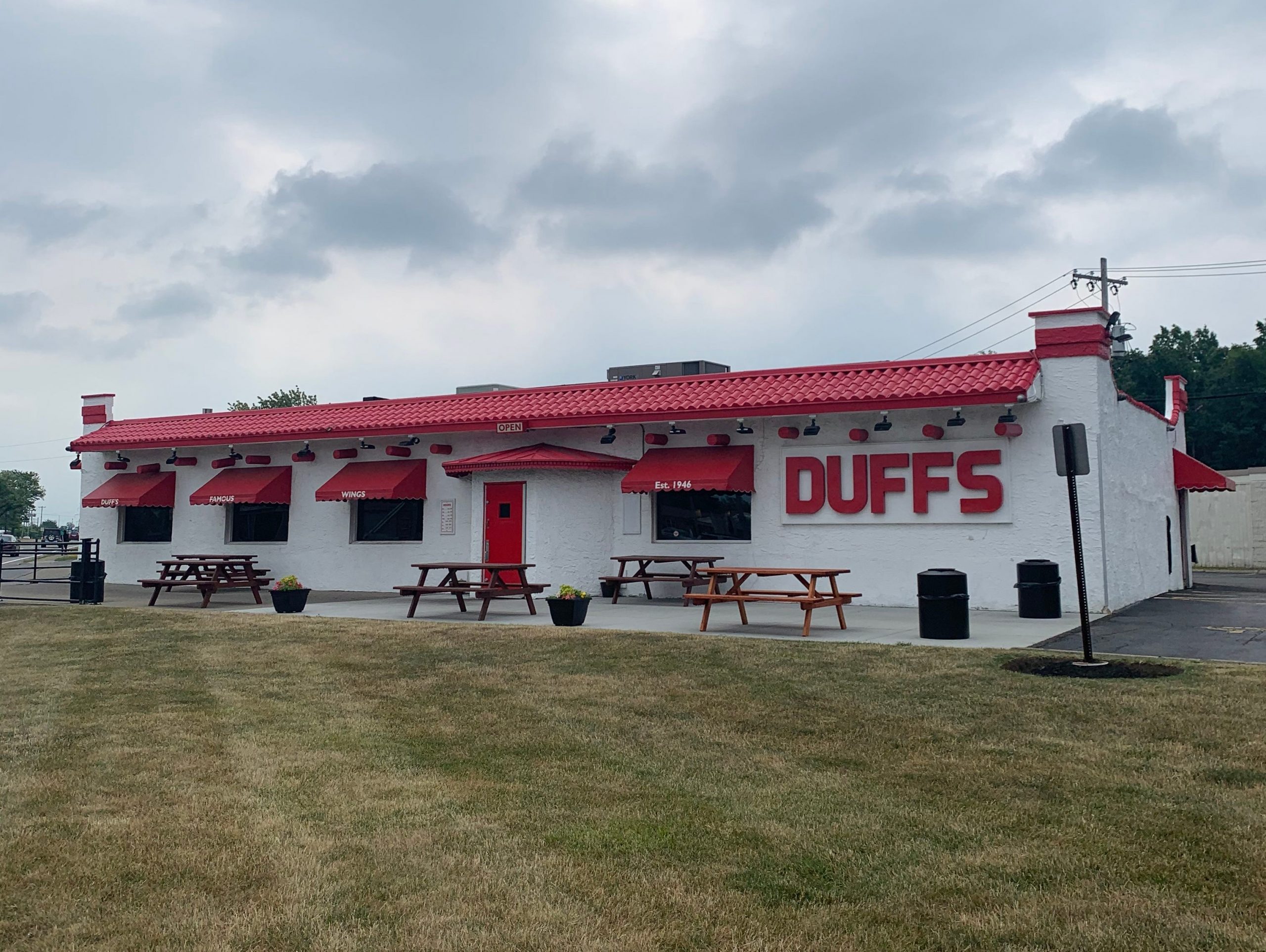 exterior shot of duffs buffalo new york