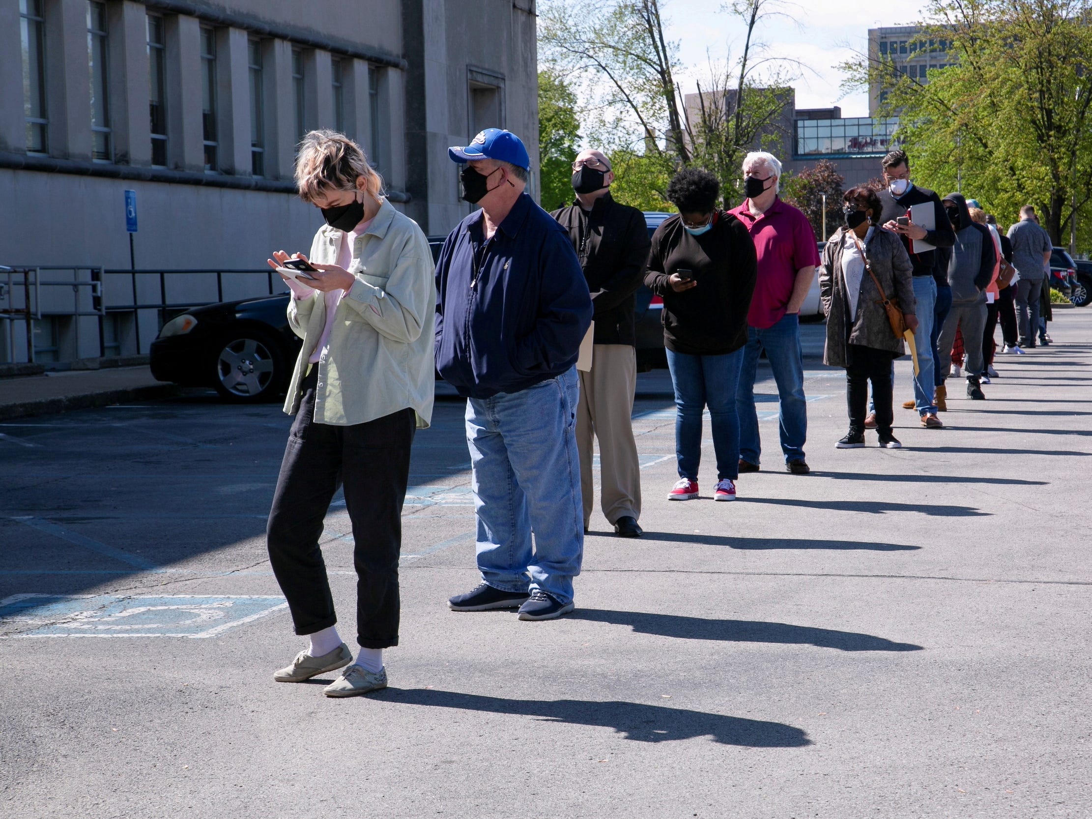 Unemployment line