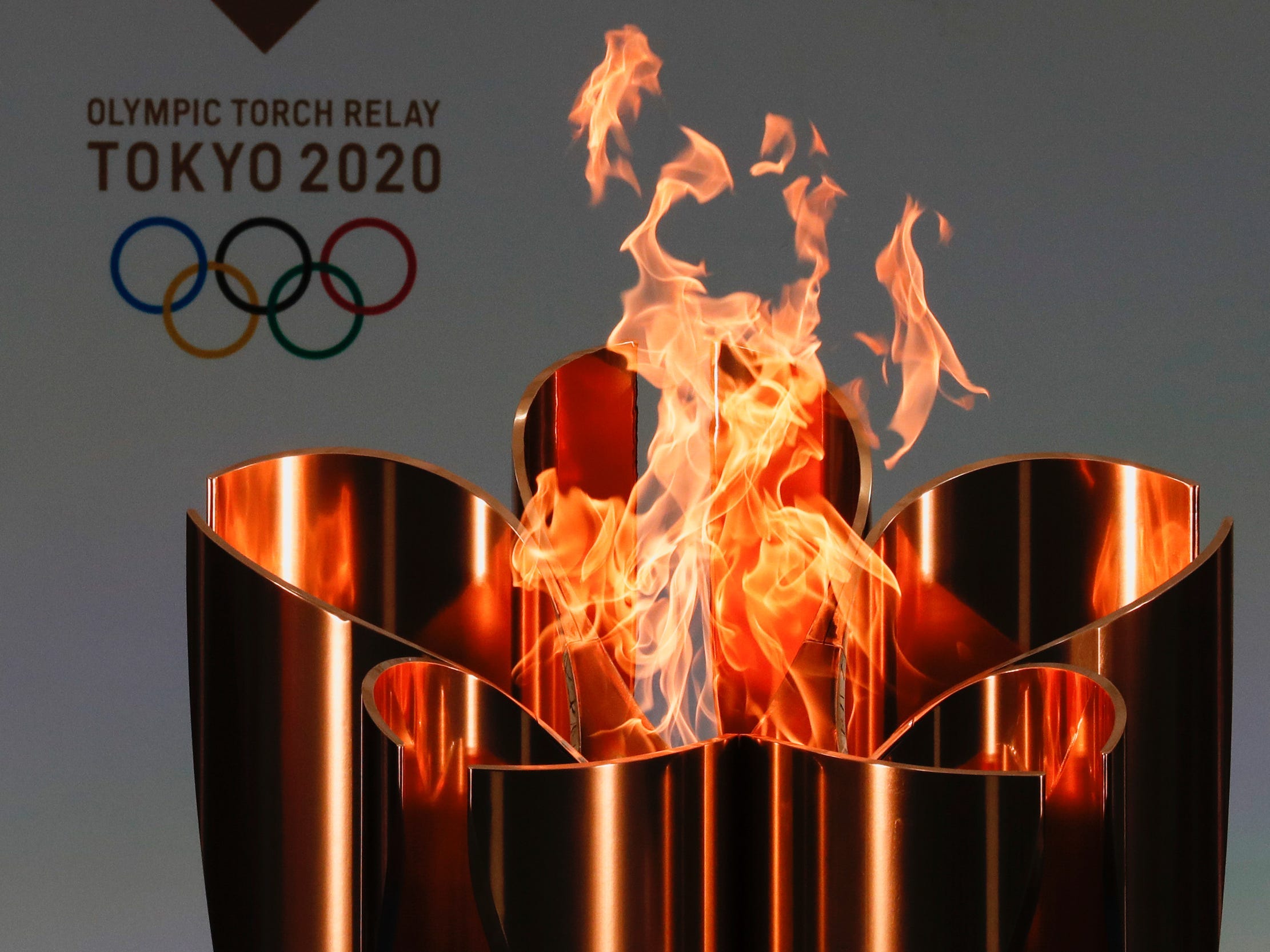 Olympic torch relay.