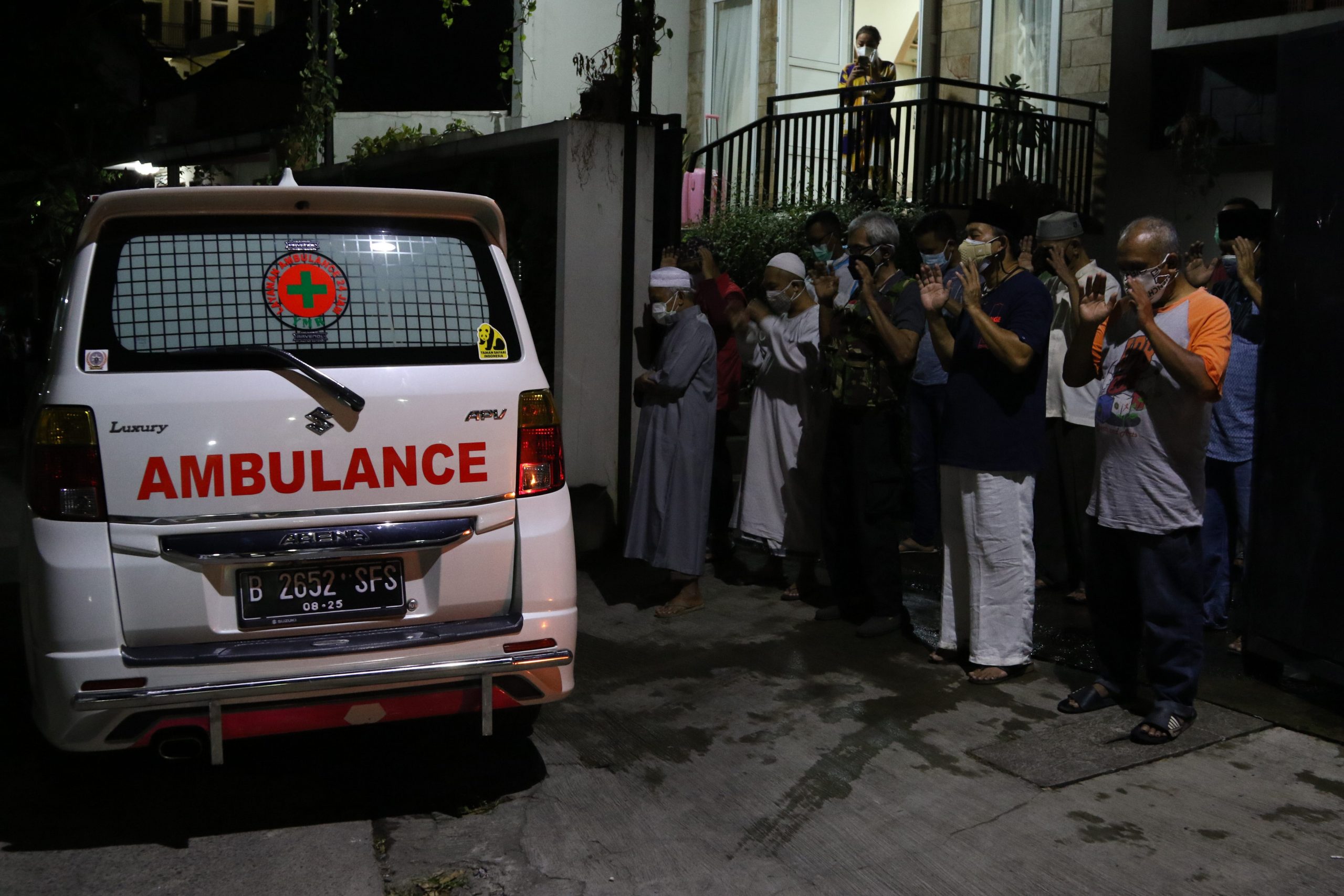 Indonesia COVID ambulance