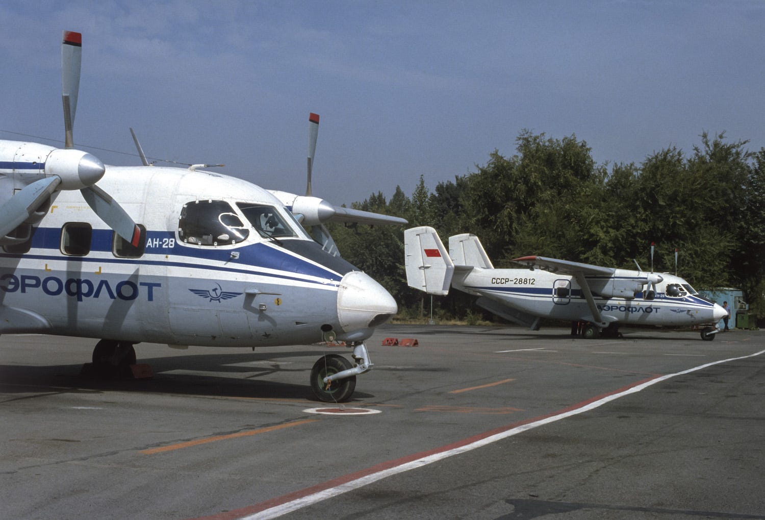 Russia Antonov An-28 planes