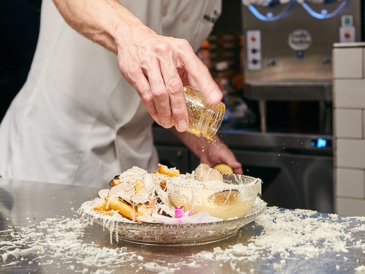 Serendipity3's most expensive fries in the world