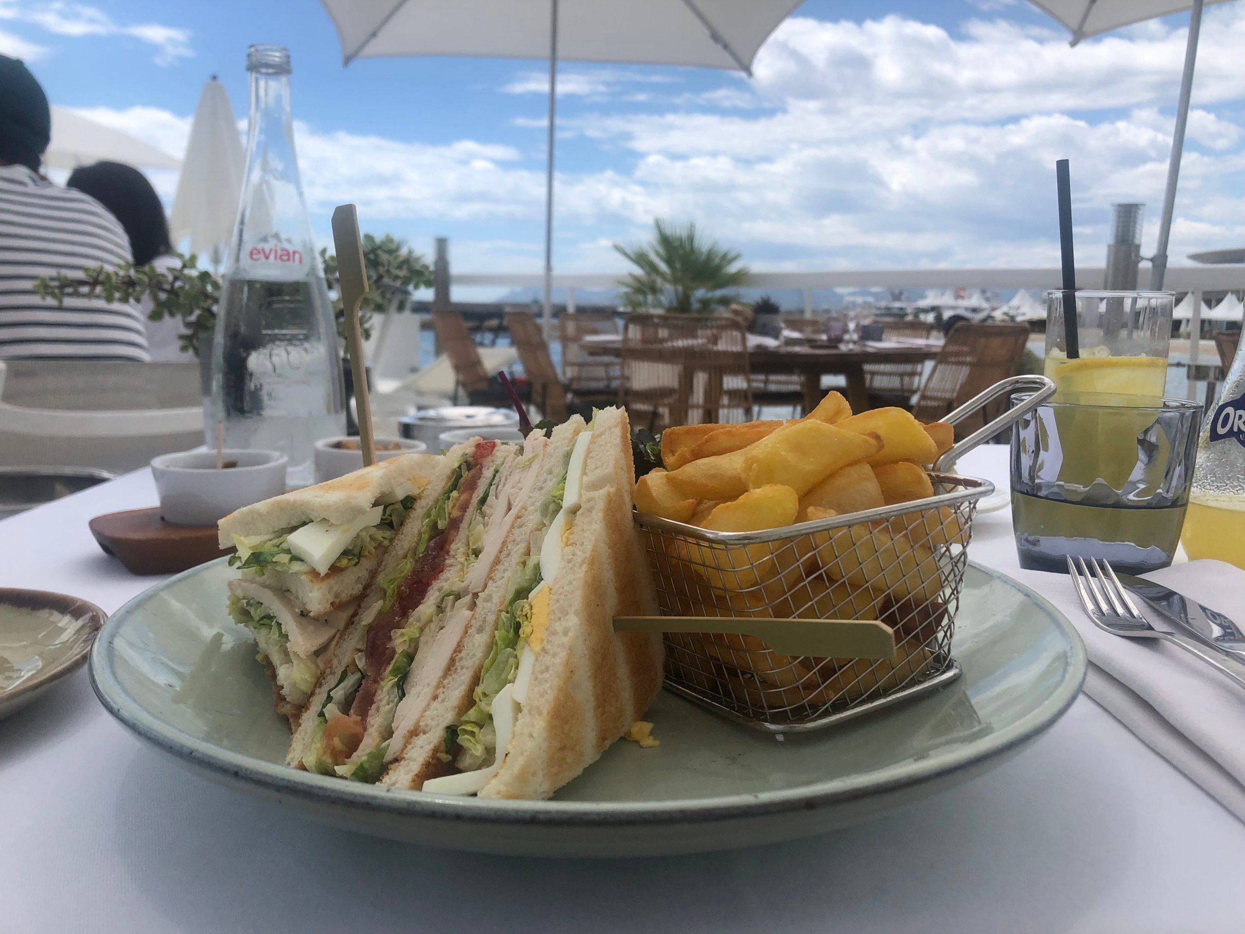 BFire Cannes club sandwich