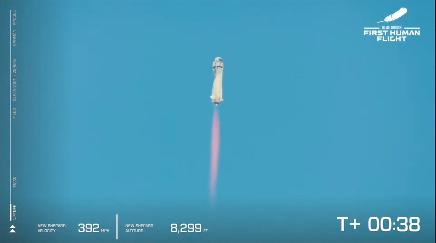 new shepard launch