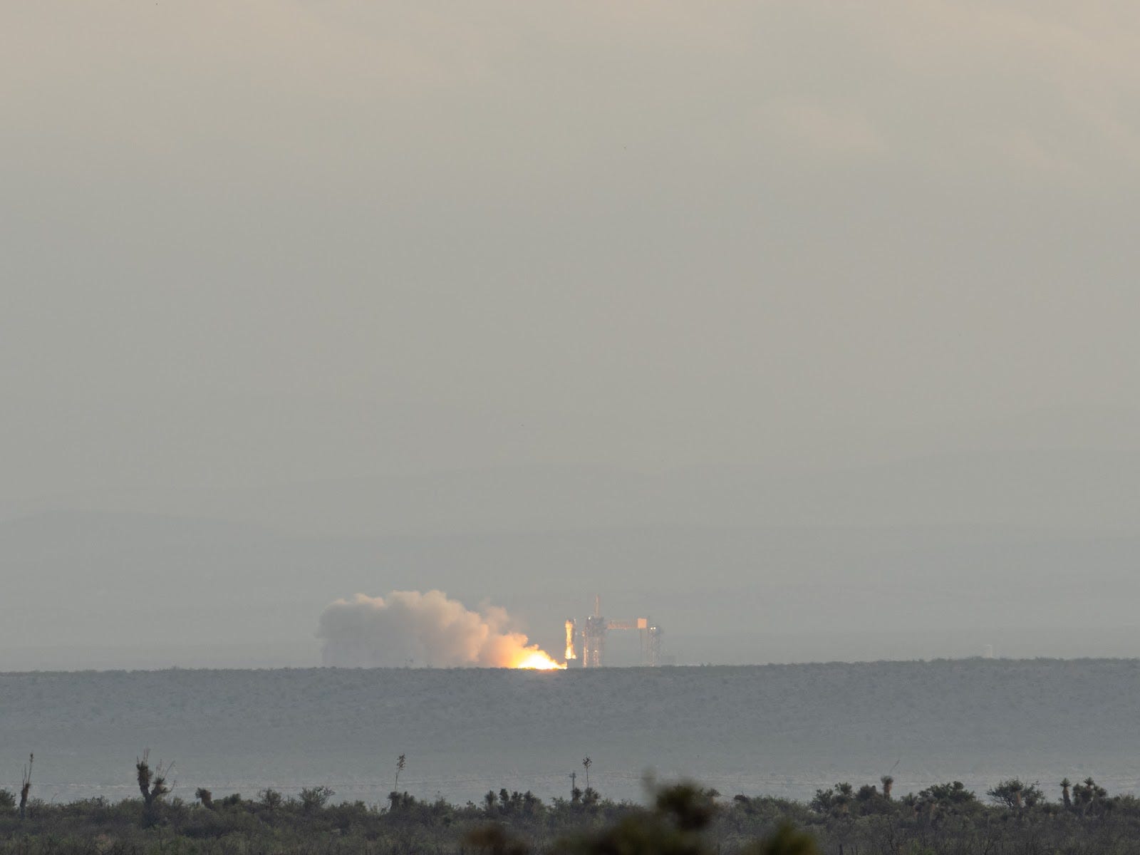 Andy Luten Blue Origin Launch