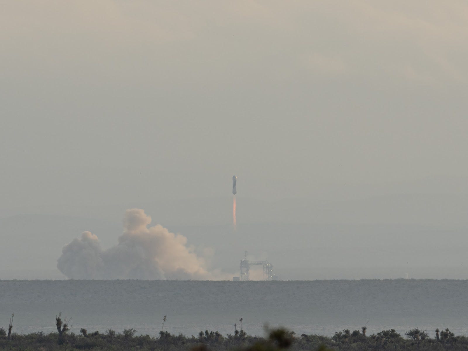 Andy Luten Blue Origin Launch