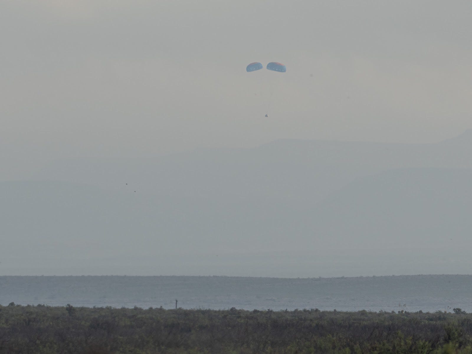 Andy Luten Blue Origin Launch