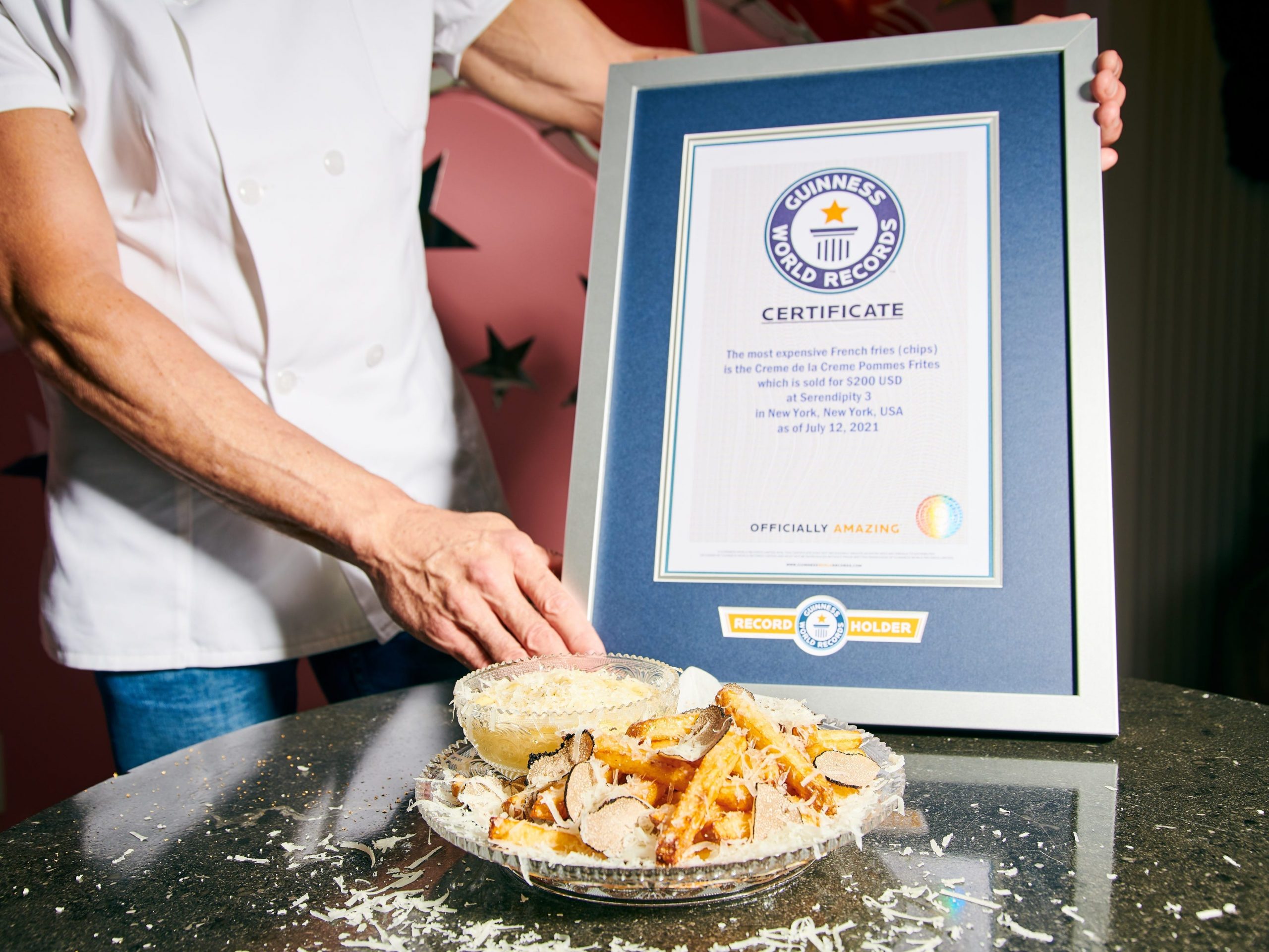 Serendipity3 holds the Guinness World Record for the most expensive French fries