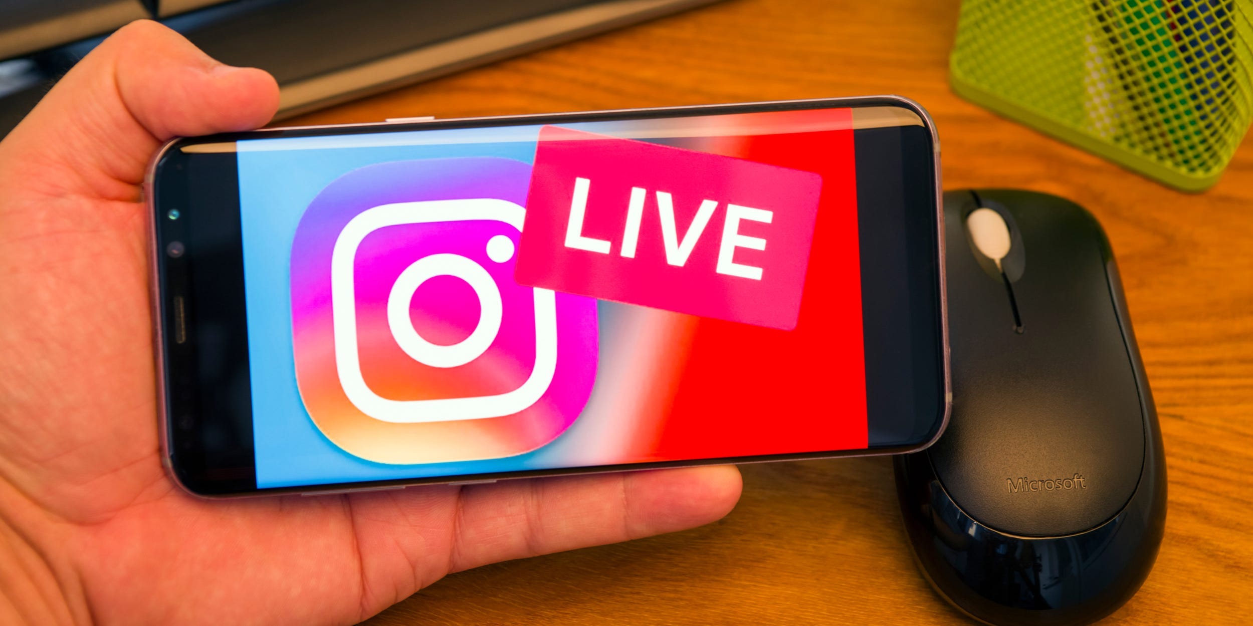 instagram live phone galaxy