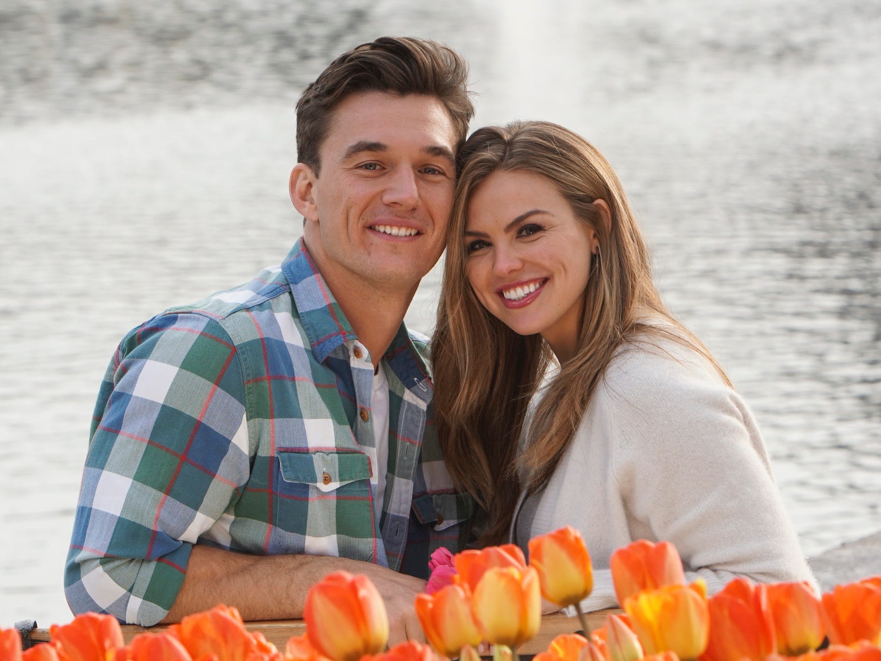 Tyler Cameron, Hannah Brown on "The Bachelorette"