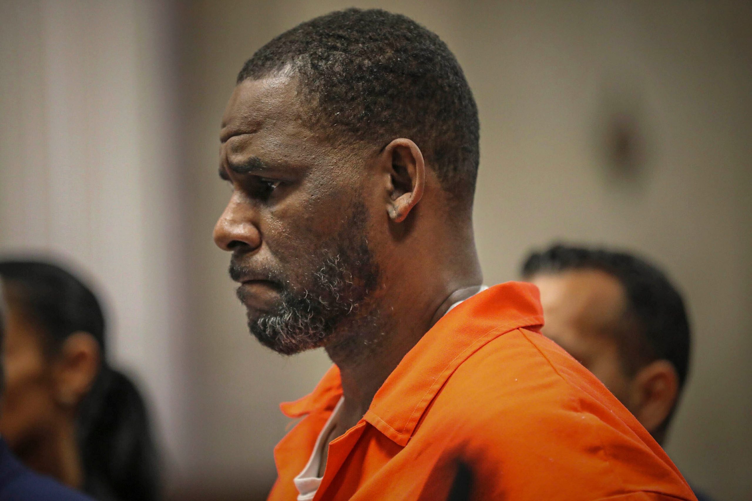 R. Kelly appears in court in Chicago in 2019.