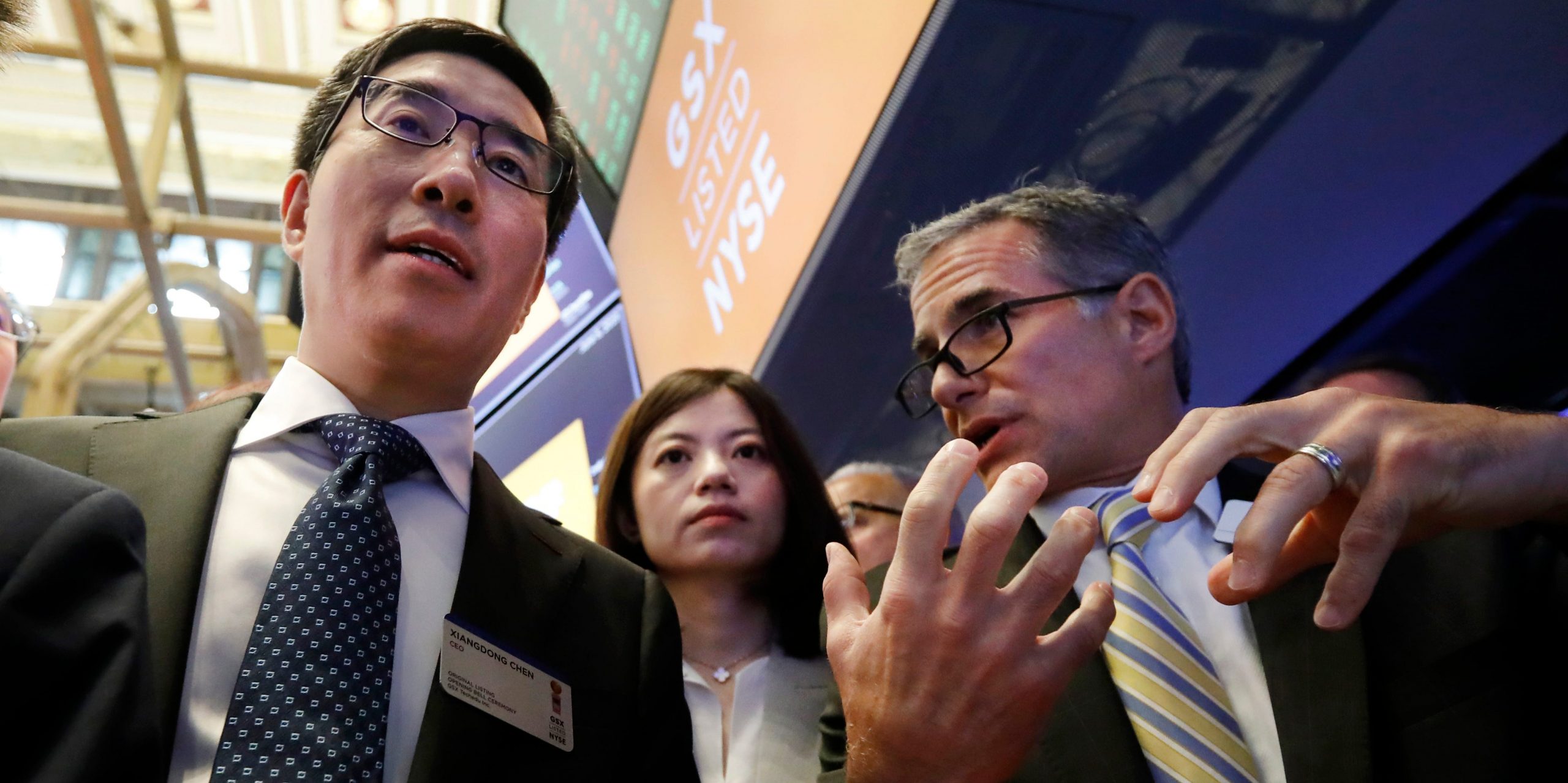 Larry Xiangdong Chen at GSX IPO