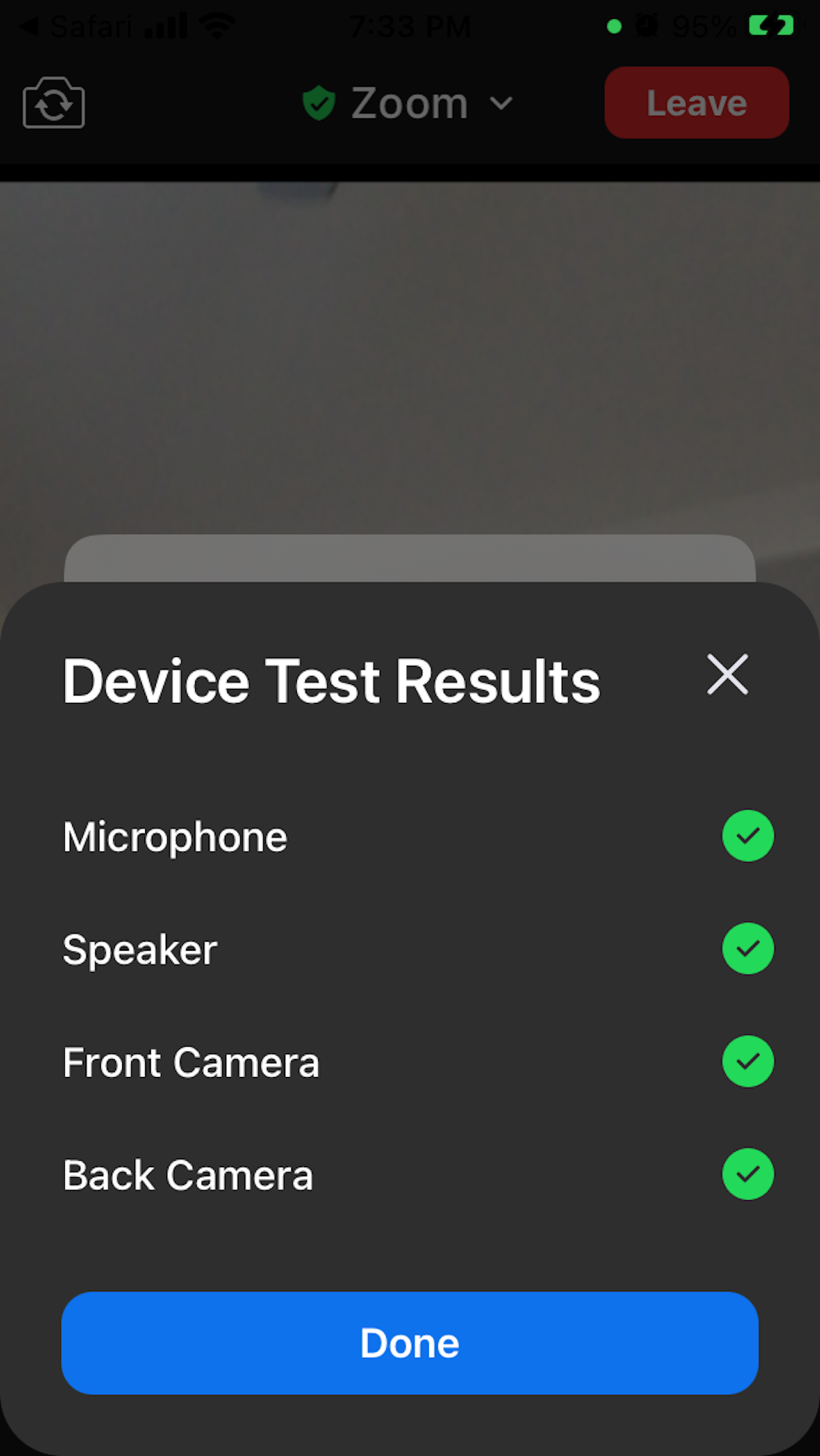 zoom test meeting