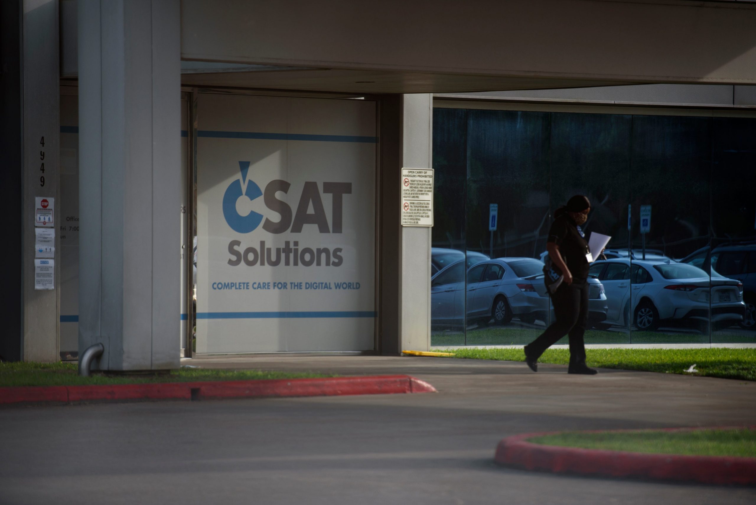 CSAT worker in Houston