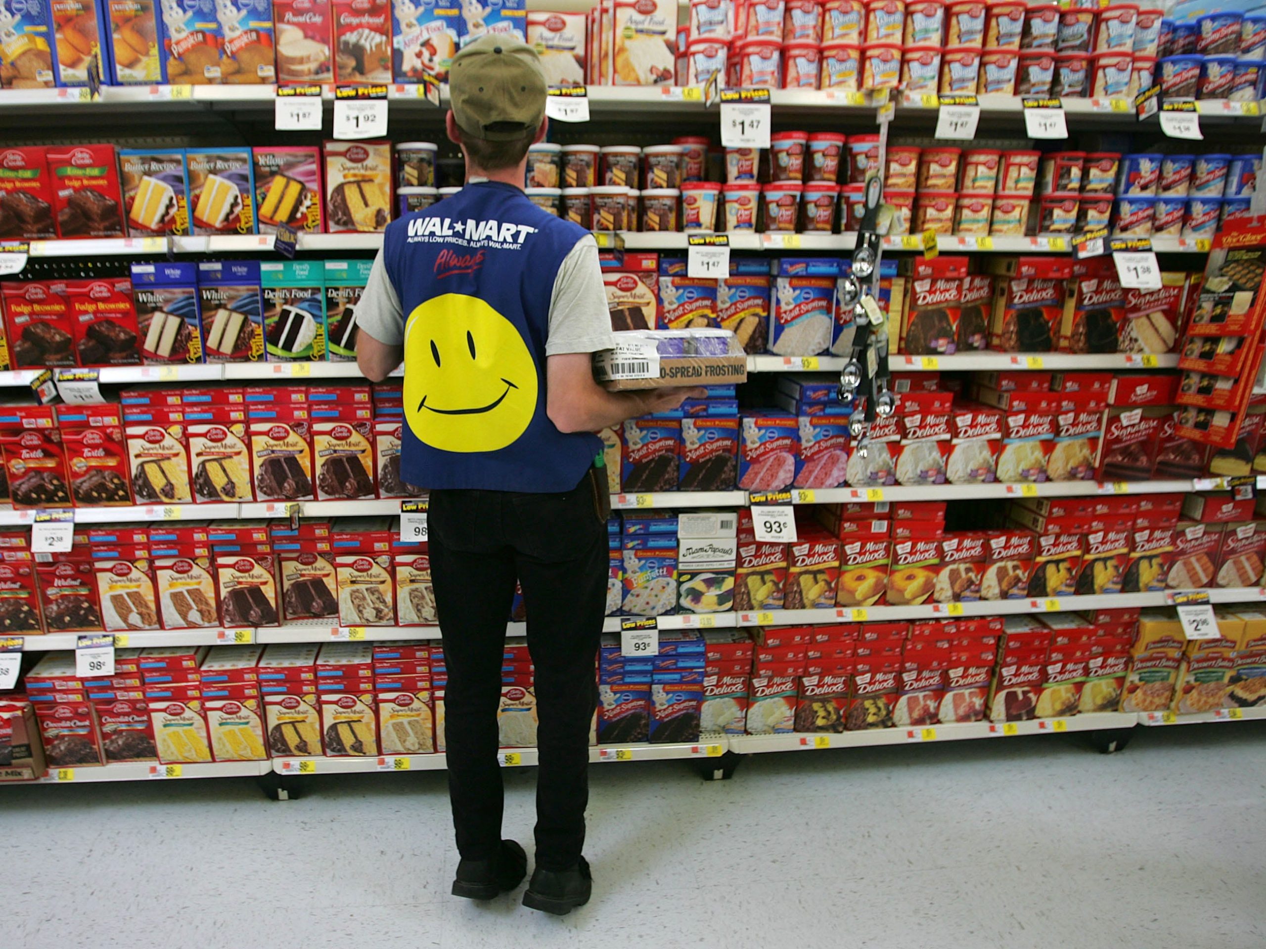 Walmart worker