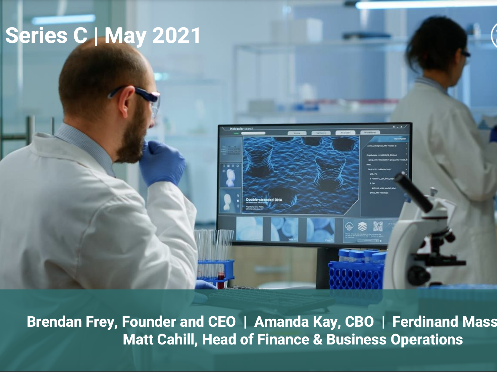 Deep Genomics slide deck from May 2021