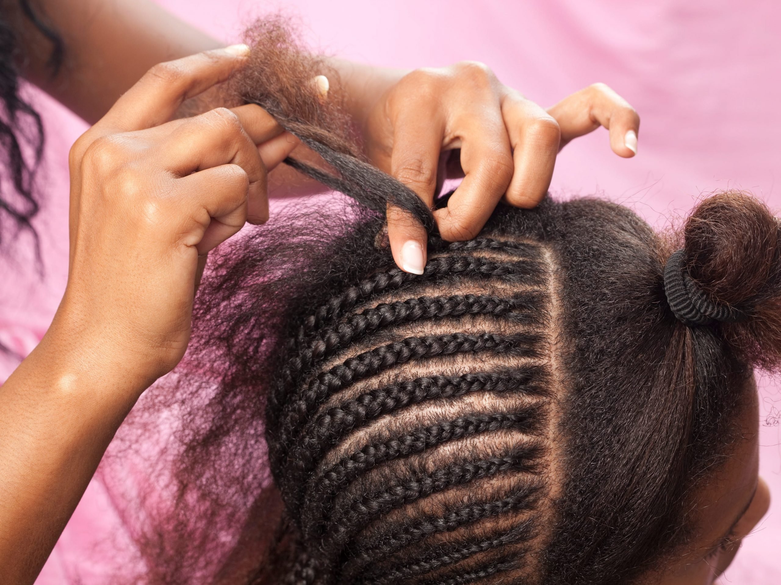 Black hair braider break stigmas