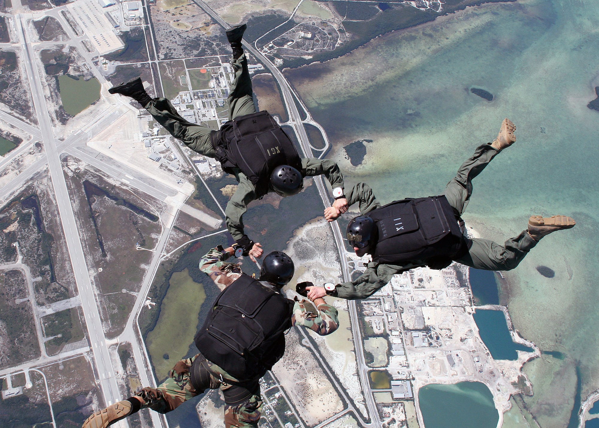 Special Warfare Combatant-craft crew free fall parachute jump