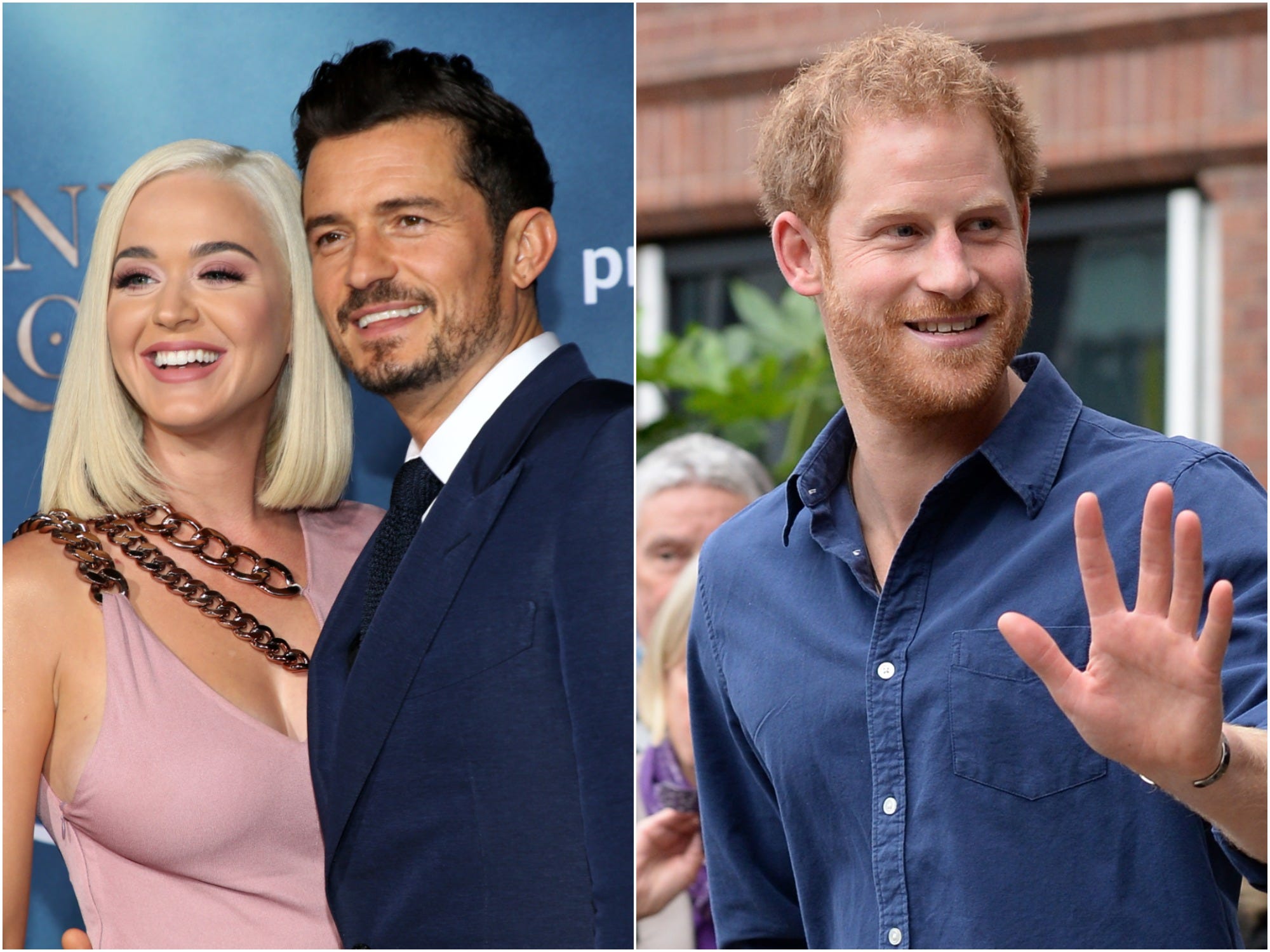 Orlando Bloom, Katy Perry, Prince Harry