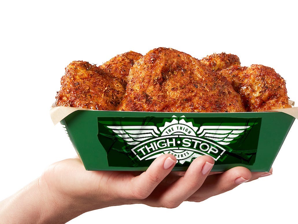 Wingstop is launching a new virtual brand - Thighstop