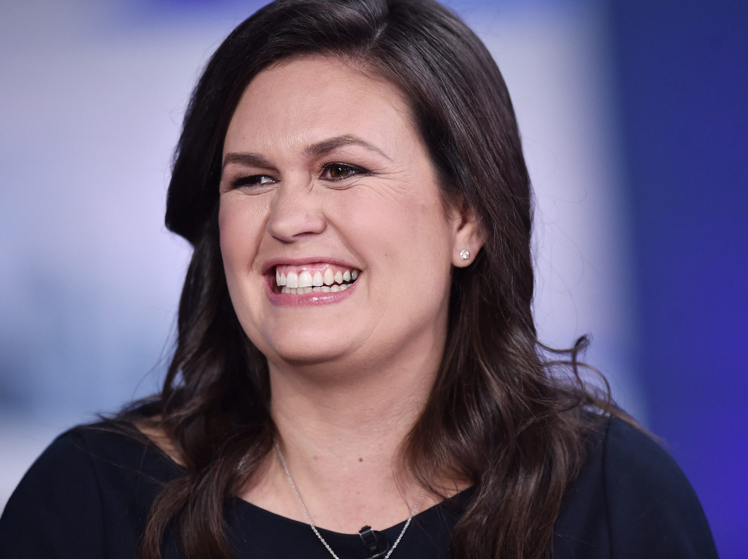 Sarah Huckabee Sanders visits "The Story with Martha MacCallum" on September 17, 2019 in New York City.