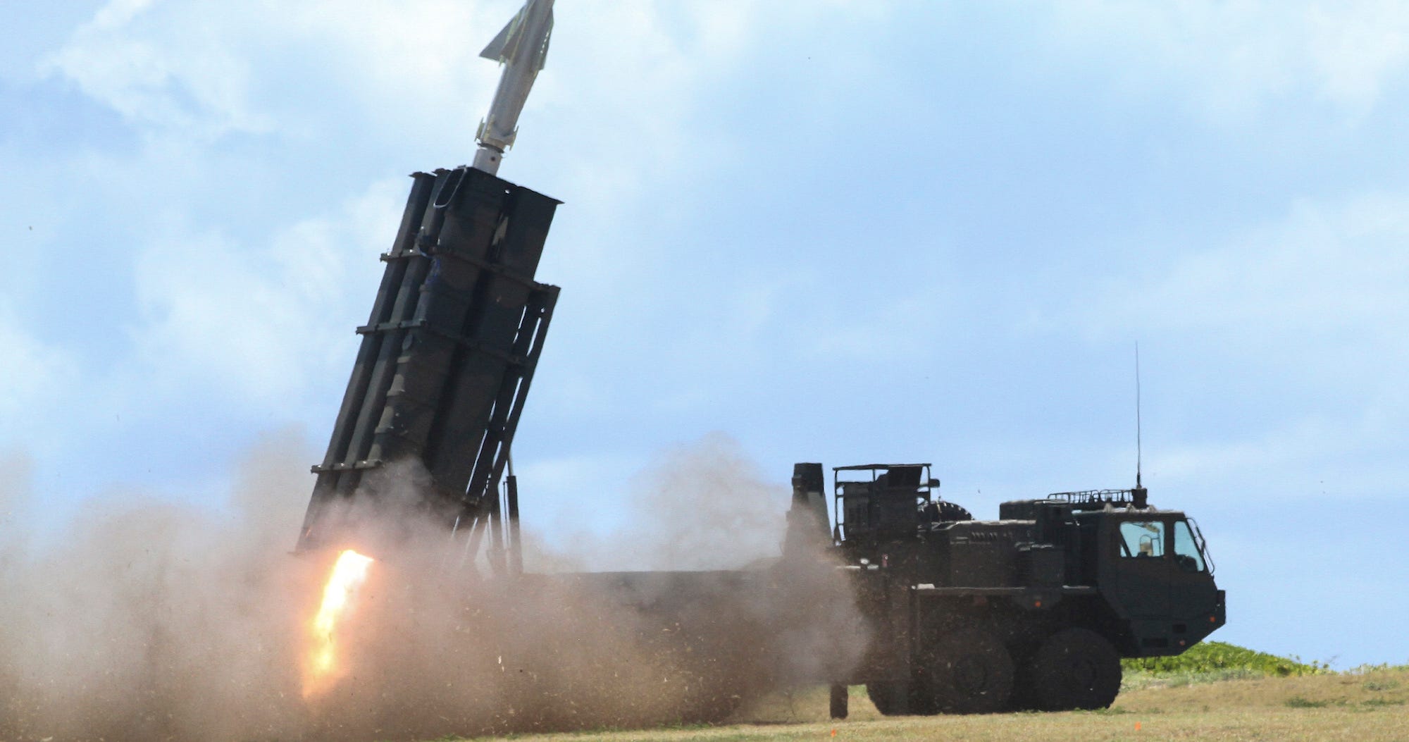 Japan Ground Self-Defense Force fires surface-to-ship missile