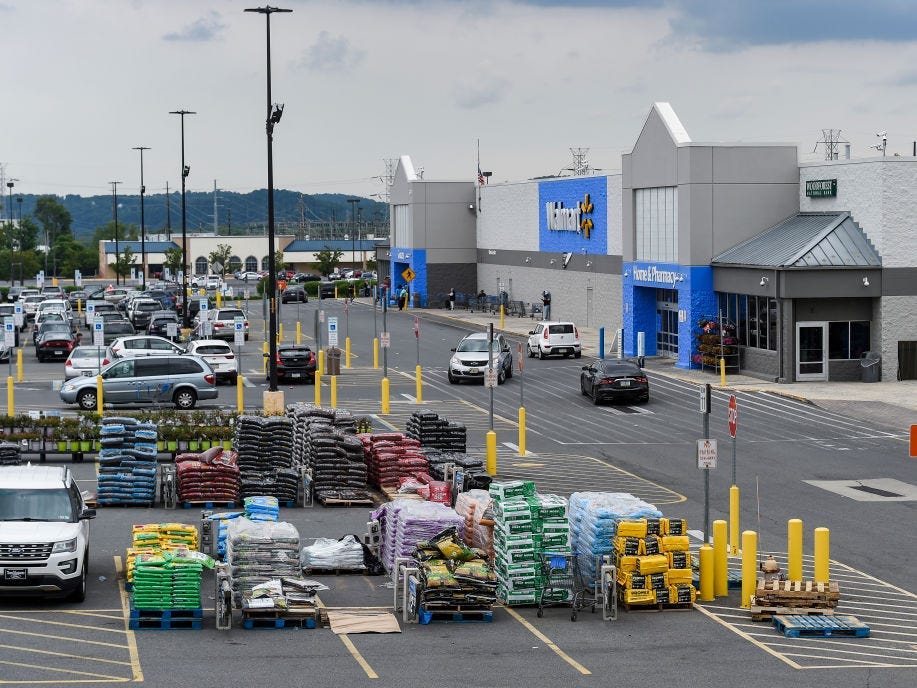 walmart parking lot