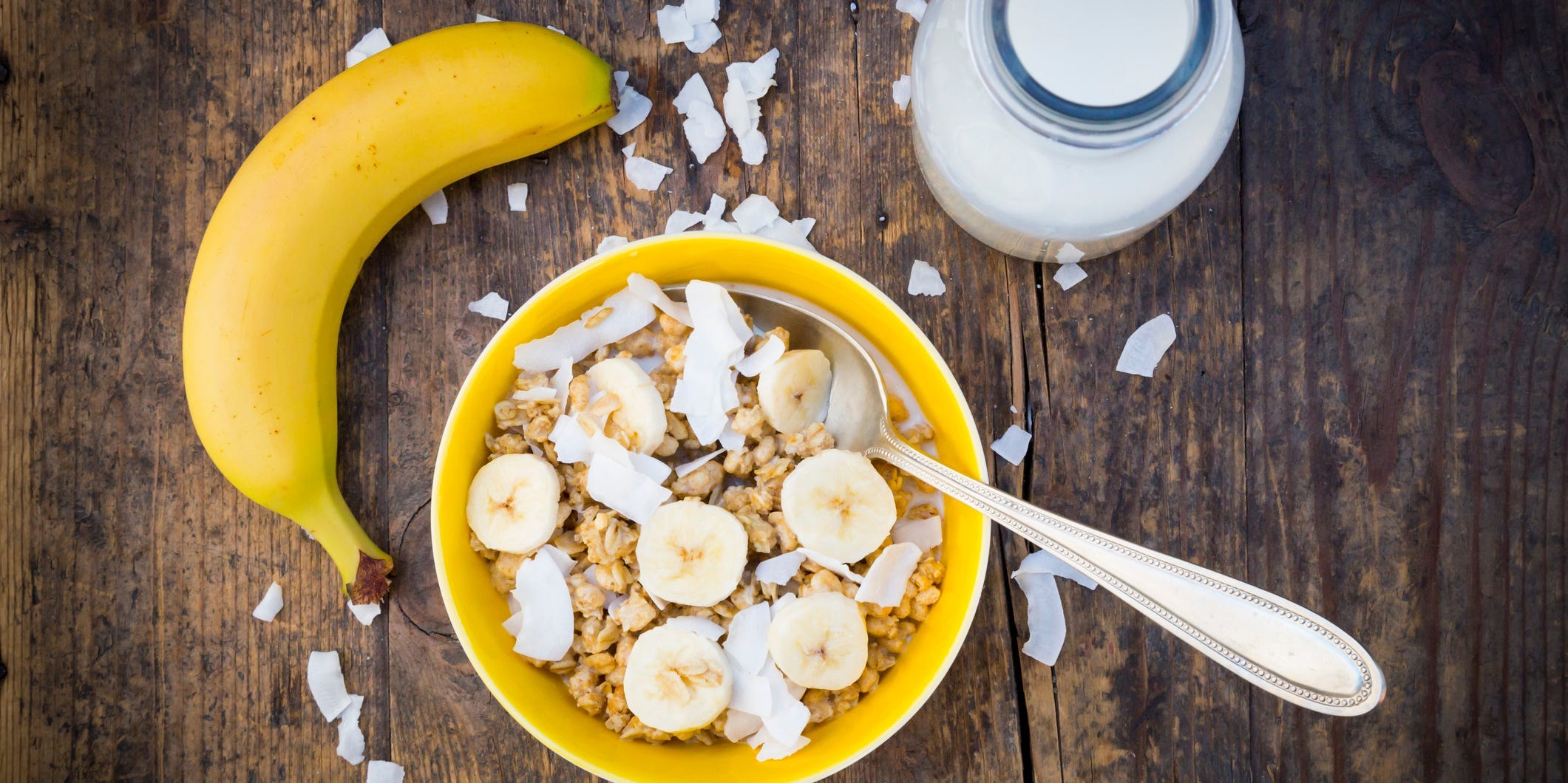 cereal banana healthy breakfast